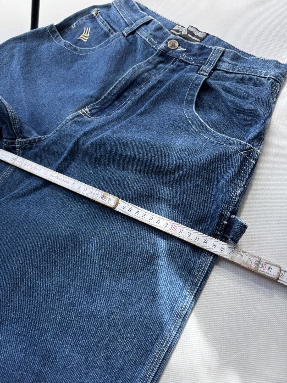 JNCO Crazy vintage 90’s Exco Wear jeans baggy jnco baggy jorts Size US 28 / EU 44 - 15 Thumbnail
