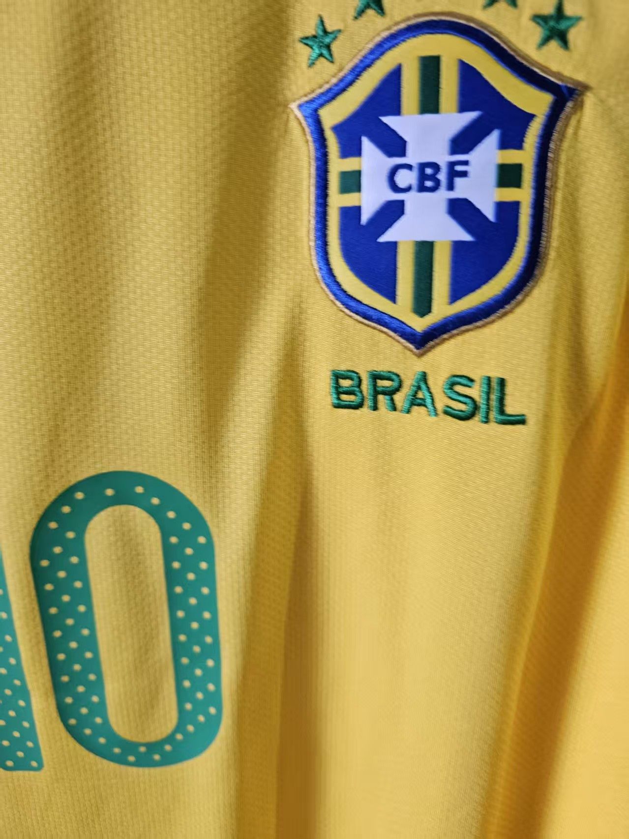 Other 2010 Brazil #10 Kaka Jersey Home XXL Size US XXL / EU 58 / 5 - 4 Thumbnail