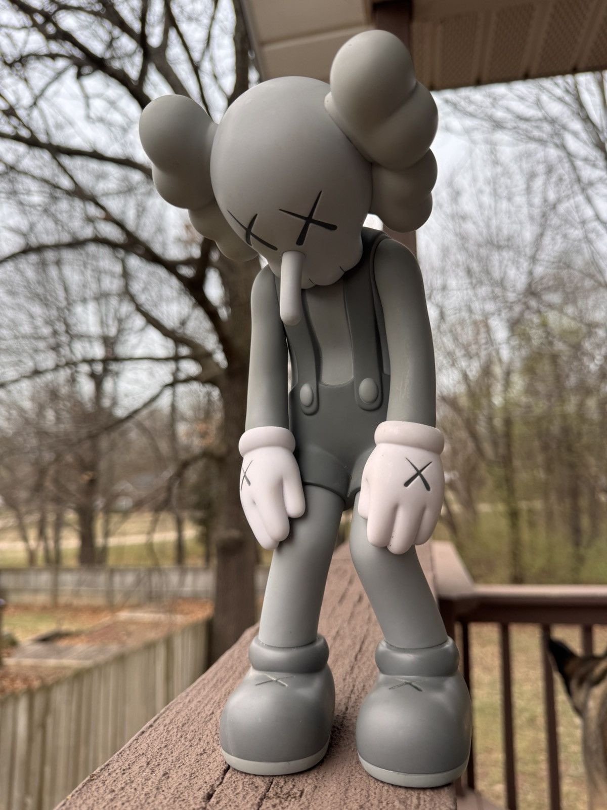 Kaws Kaws Small Lie Grey Figurine Size ONE SIZE - 1 Thumbnail