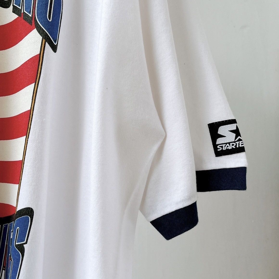 Starter × Vintage 90s Atlanta Braves MLB t-shirt/ XL Size US XL / EU 56 / 4 - 6 Thumbnail