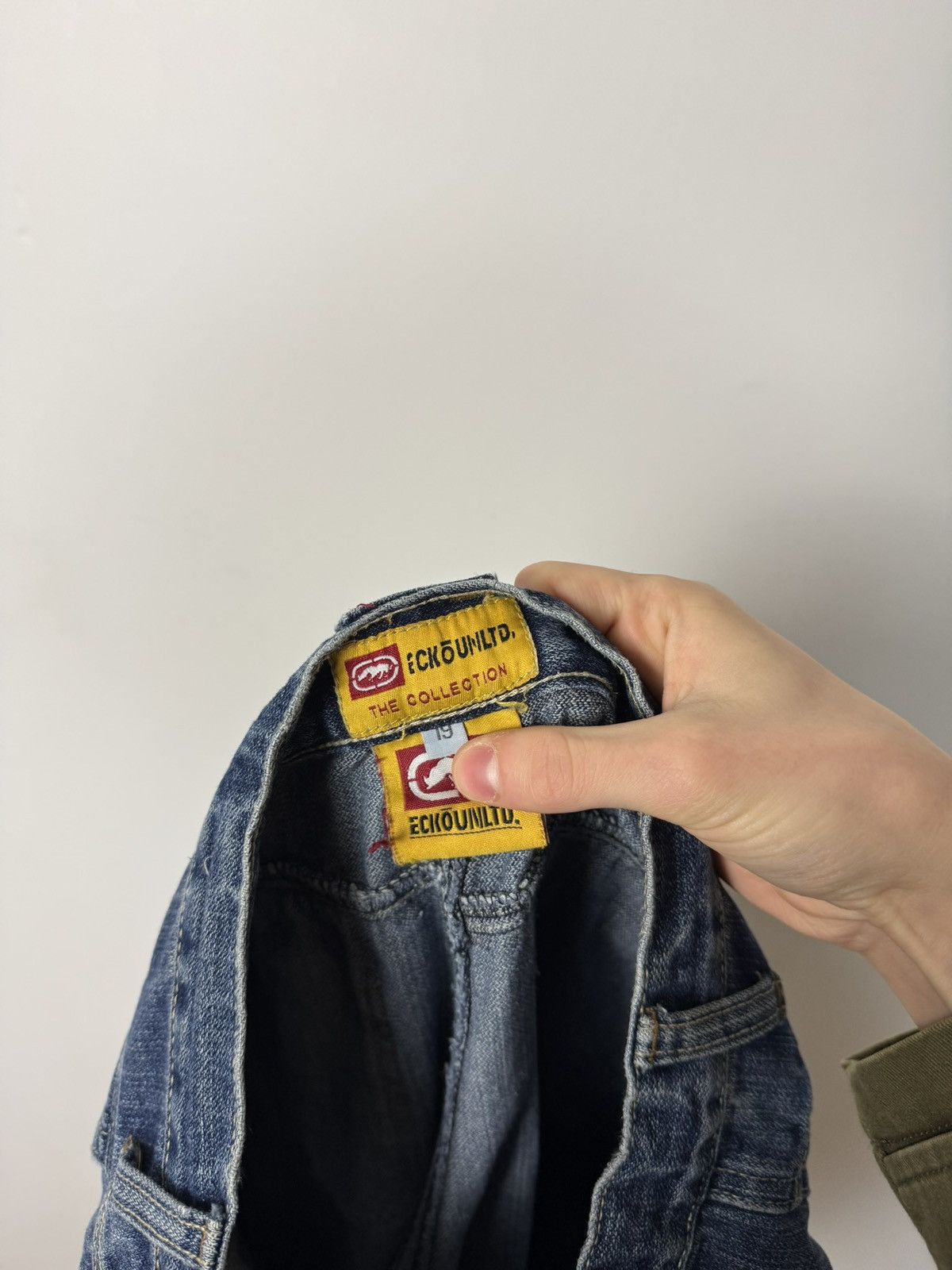 Ecko Unltd. Vintage Ecko Unltd Denim Cargo Jeans Y2K streetwear Style Size US 30 / EU 46 - 14 Thumbnail