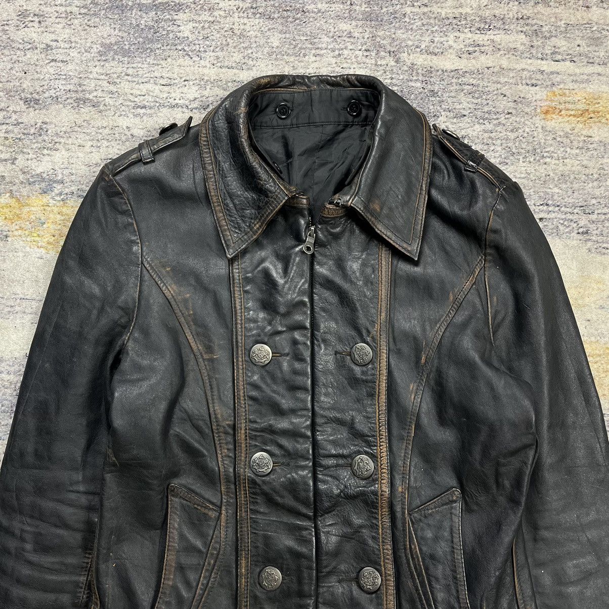 PPFM Very Rare PPFM Napoleon leather jacket vkei style Size US M / EU 48-50 / 2 - 6 Thumbnail