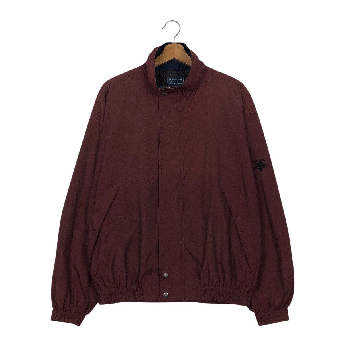 Japanese Brand Vintage Bomber Jacket Descente Golf Collection Issey Miyake Size US M / EU 48-50 / 2 - 2 Thumbnail