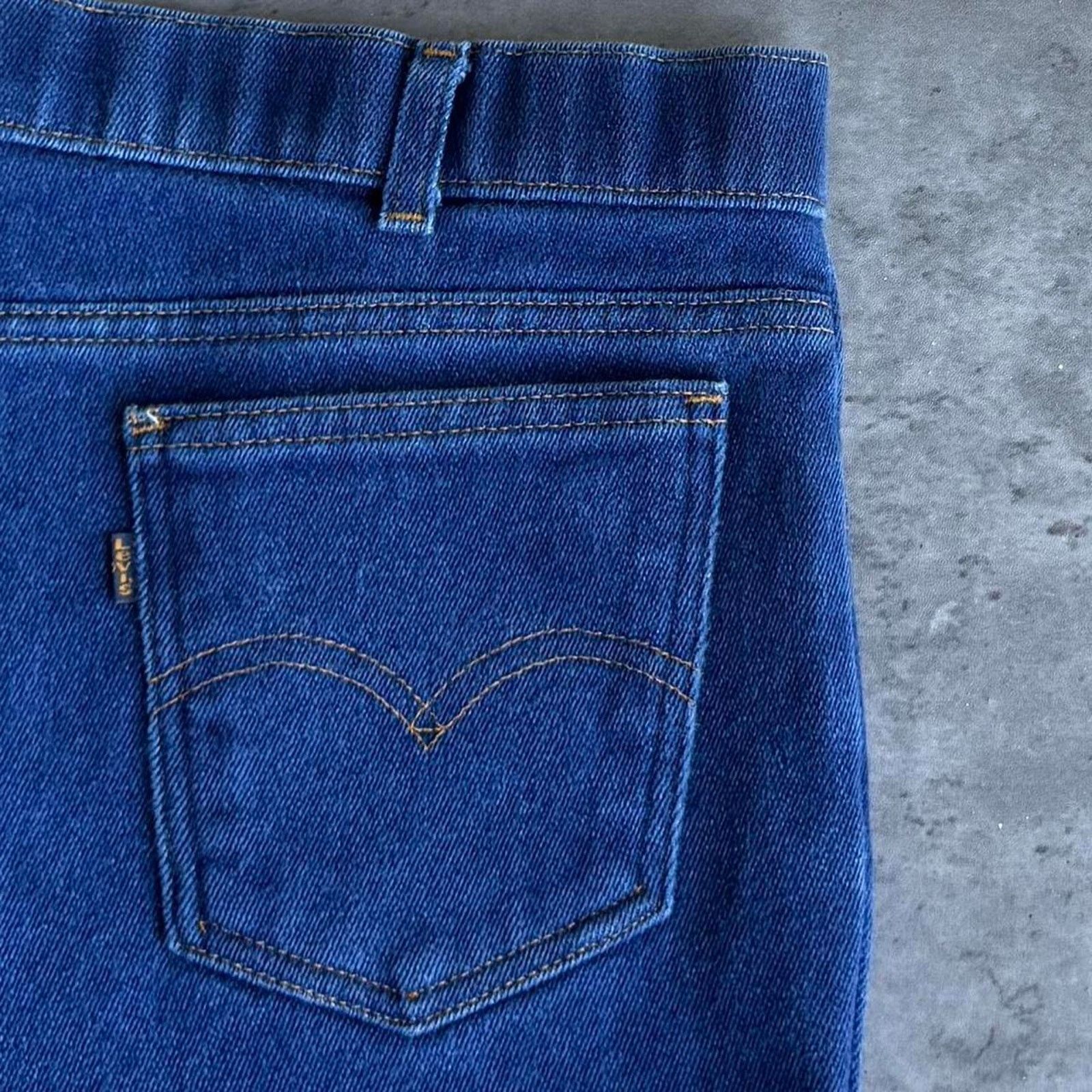 Levi's × Levi's Vintage Clothing Levi's Vintage Jeans Baggy Loose Fit USA Made Skater Denim Size US 39 - 3 Thumbnail