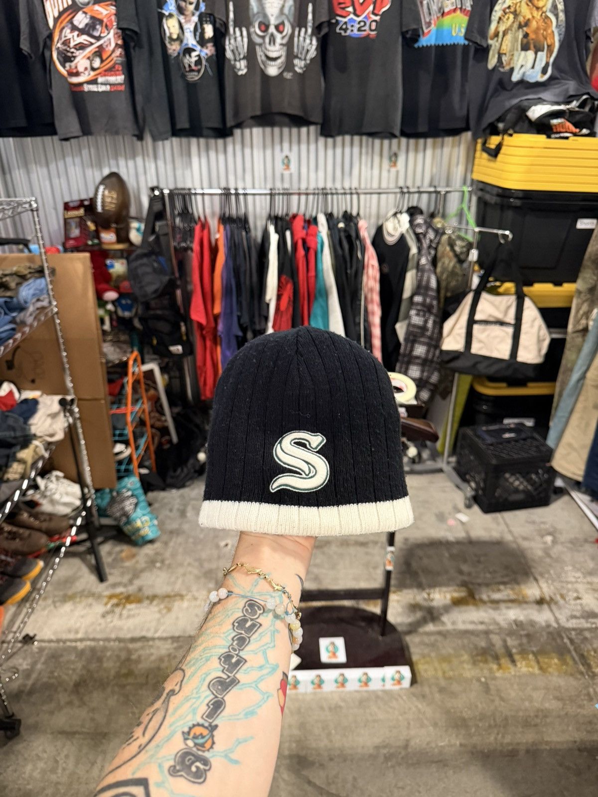 NCAA Reversable S Beanie Size ONE SIZE - 3 Thumbnail