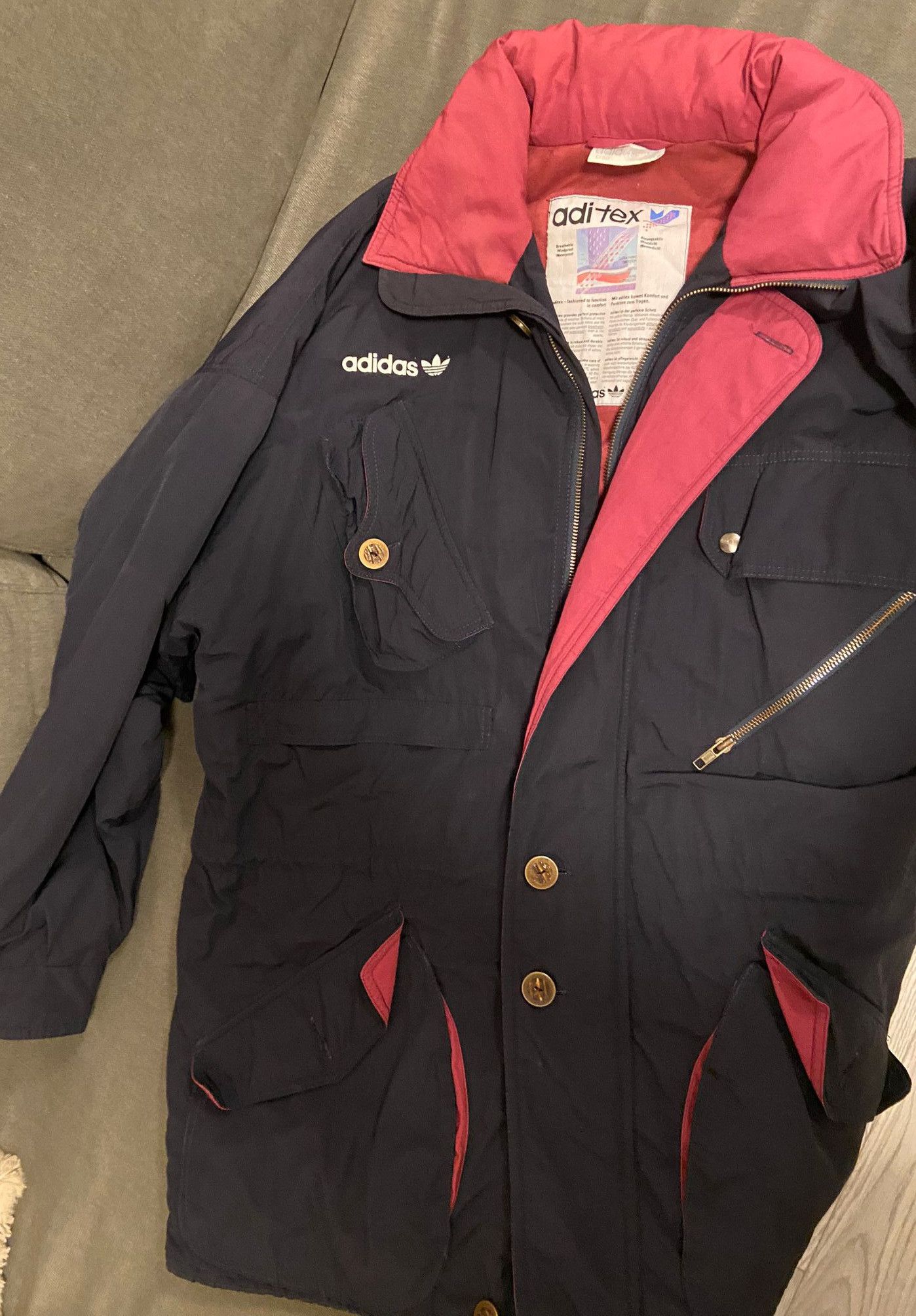 Adidas Adidas Vintage 1973 Aditex jacket Size US M / EU 48-50 / 2 - 5 Thumbnail