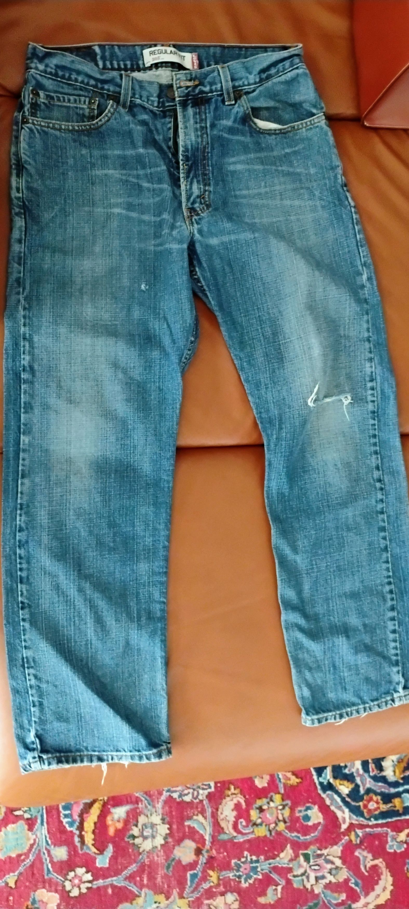 Levi's Vintage Clothing Vintage Levi’s 505 Regular Fit Jeans | W33 L30 Size US 33 - 3 Thumbnail