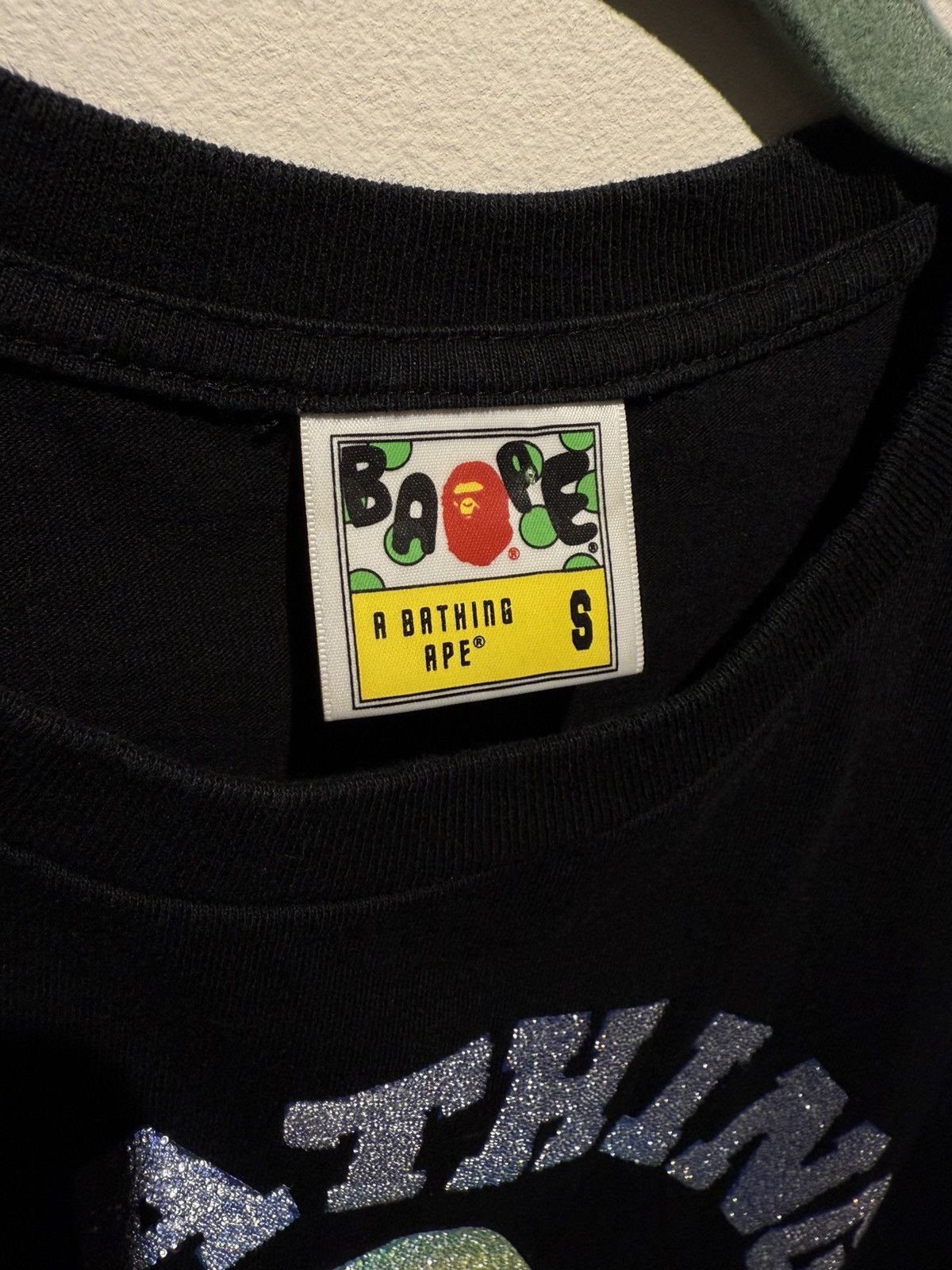 Bape Bape glass beads gradient blue/yellow college logo size S Size US S / EU 44-46 / 1 - 4 Thumbnail