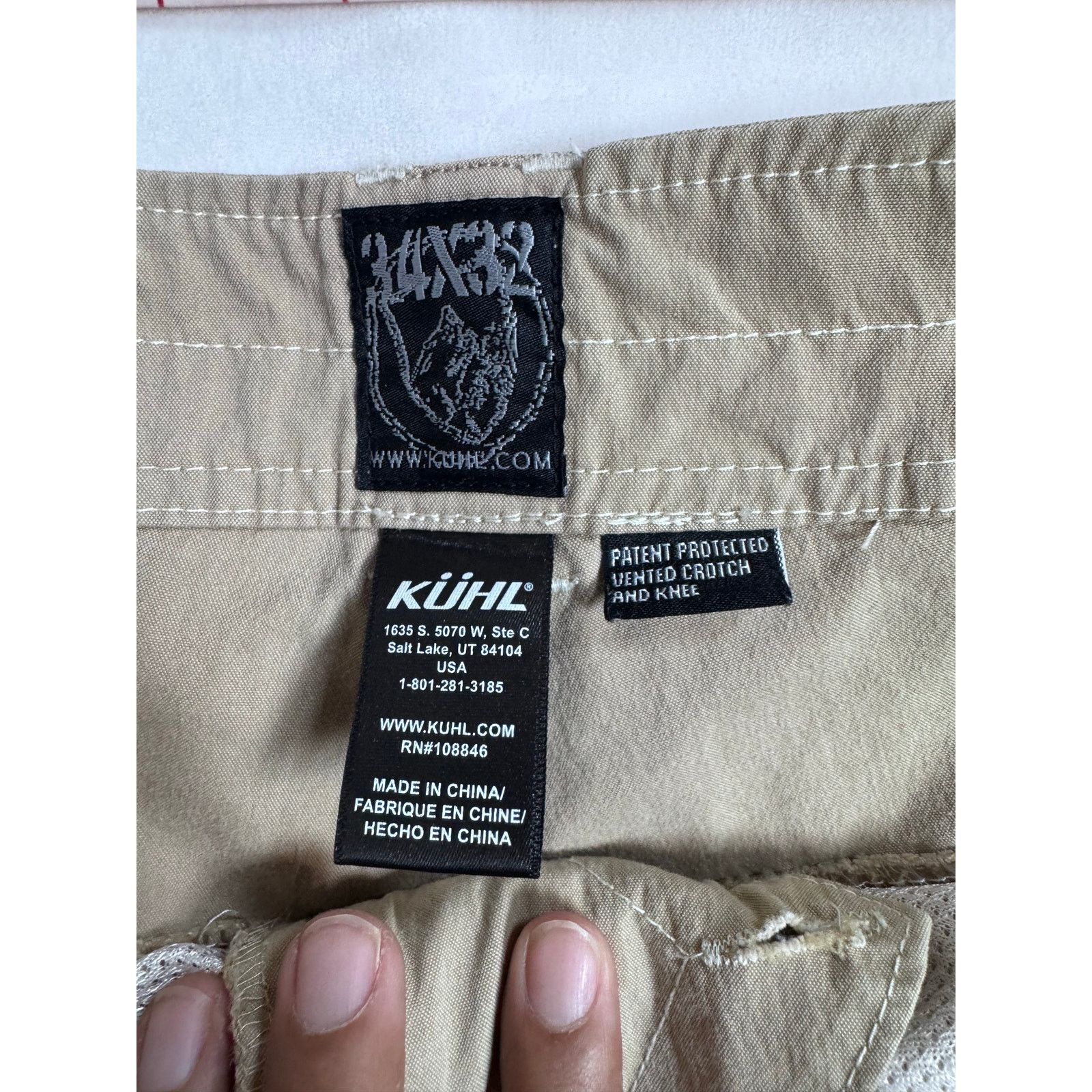 Kuhl Kuhl Renegade Adventure Hiking Trail Pants khaki Men’s Size US 34 / EU 50 - 3 Thumbnail