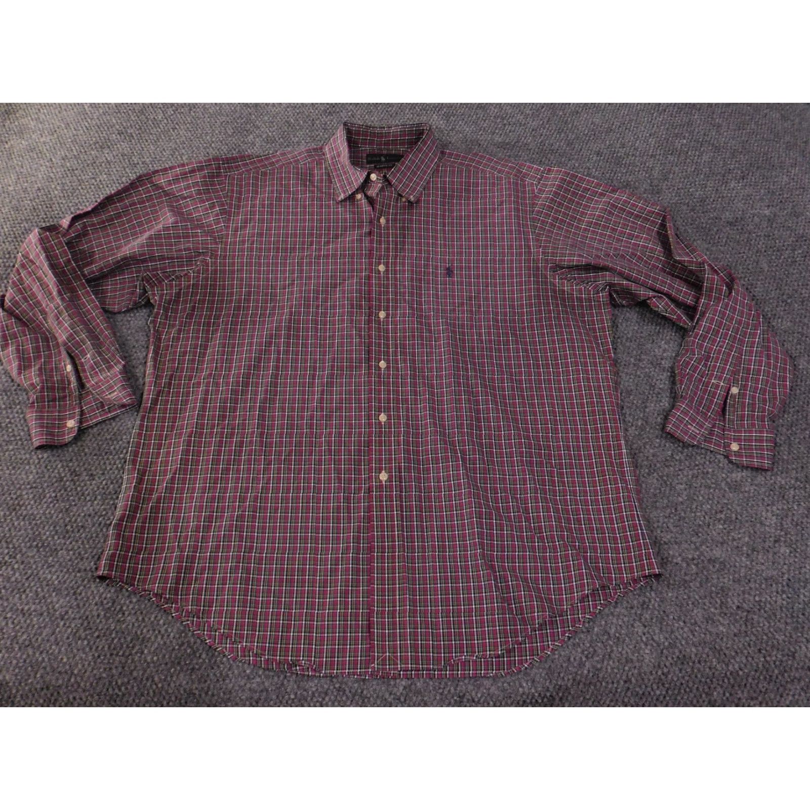 Ralph Lauren Ralph Lauren Shirt Mens XL Multicolor Plaid Classic Fit Long Sleeve Button Up Size US XL / EU 56 / 4 - 2 Thumbnail