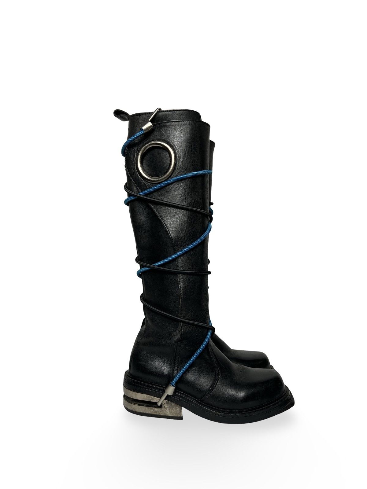 Dirk Bikkembergs Dirk Bikkembergs AW96 tall bungee cord boot Size US 6.5 / EU 39-40 - 3 Thumbnail