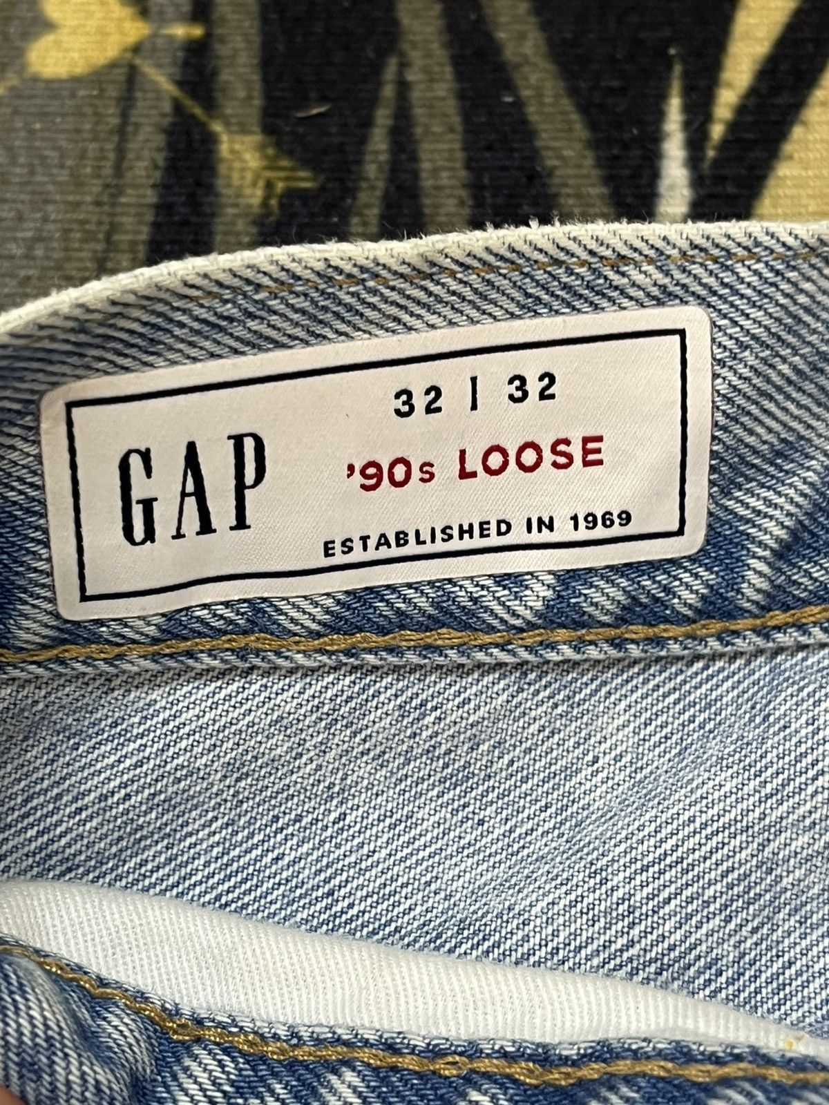 Gap × Vintage Vintage Gap Baggy Loose Faded Distressed Denim Size US 32 / EU 48 - 8 Thumbnail