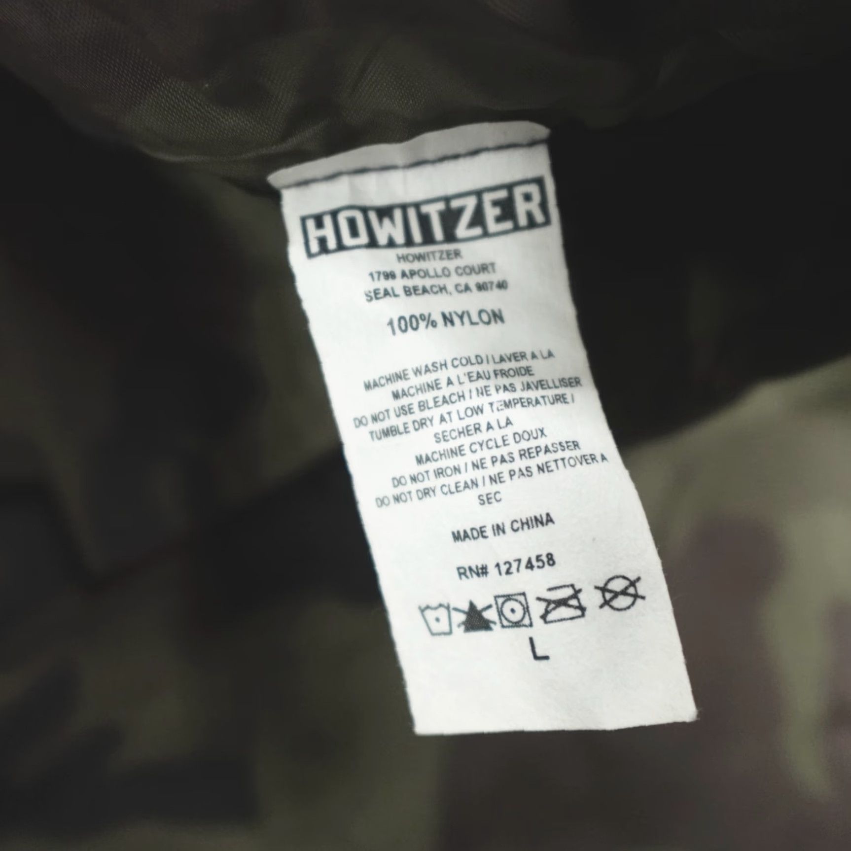 Vintage Howitzer Defiant Patriot Skull Camo Coach Jacket Men’s L Army Softshell Size US L / EU 52-54 / 3 - 6 Thumbnail