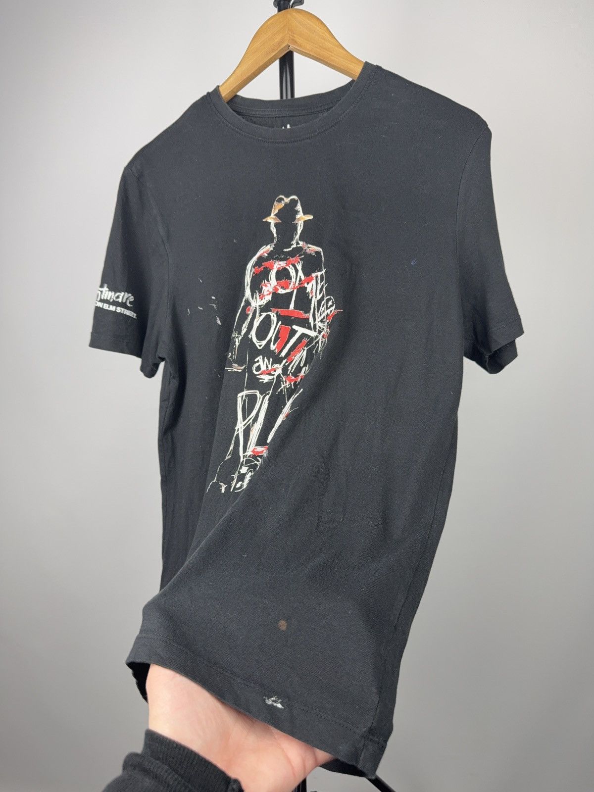 Vintage 2022 A Nightmare on Elm Street Freddy Krueger Art Tee Size US M / EU 48-50 / 2 - 2 Thumbnail