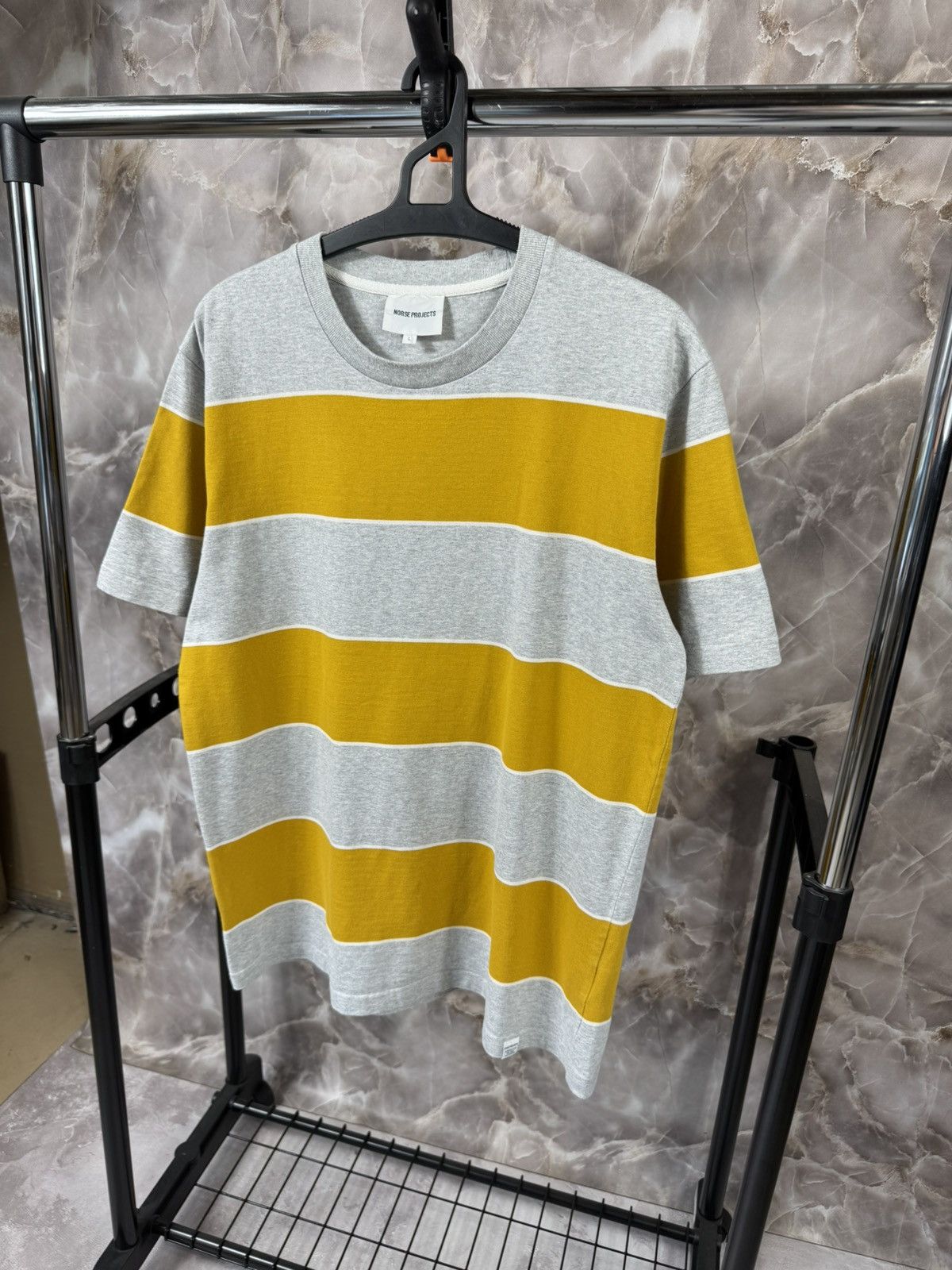 Norse Projects Norse Project Stripped Cotton Tee Size US L / EU 52-54 / 3 - 2 Thumbnail