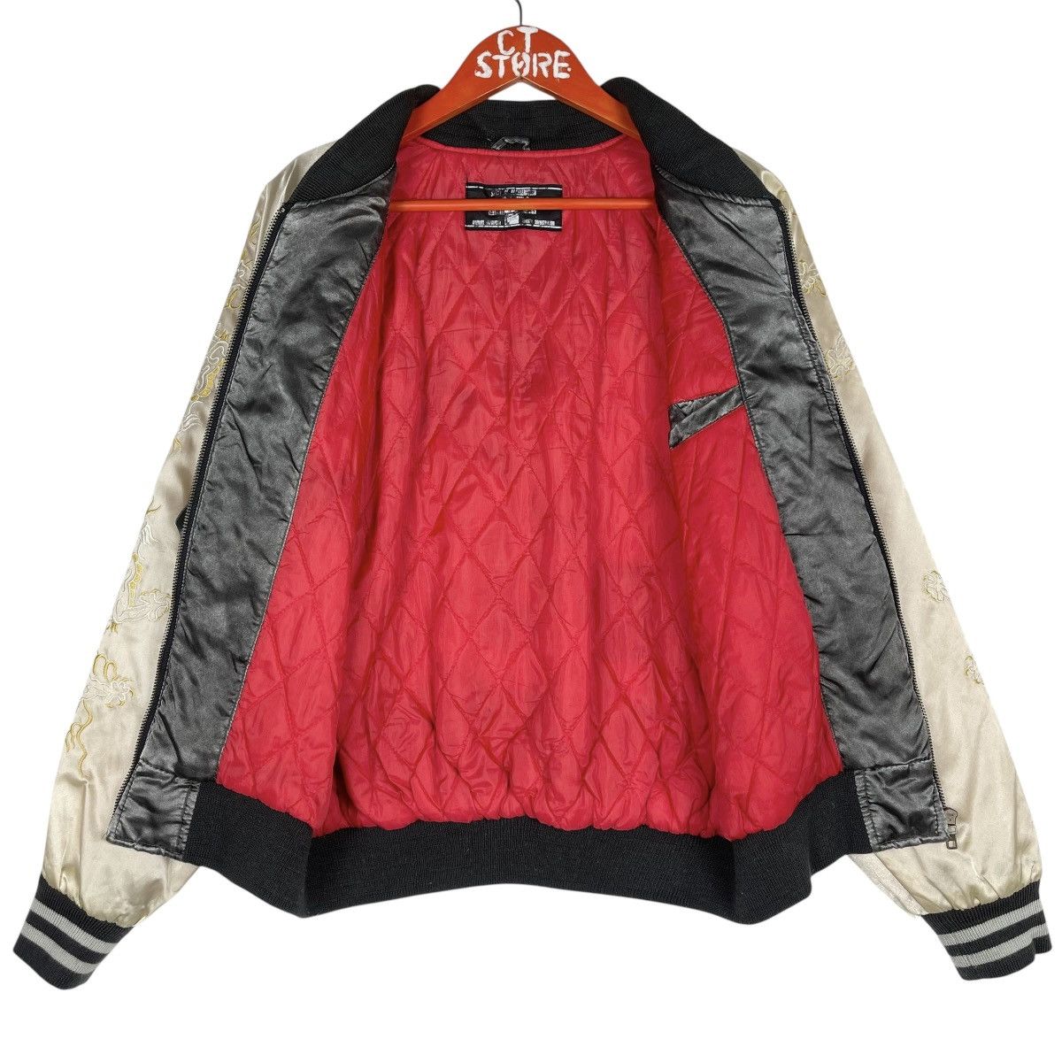 Japanese Brand Vintage Japanese Sukajan Souvenir Jacket Size M Size US M / EU 48-50 / 2 - 4 Thumbnail
