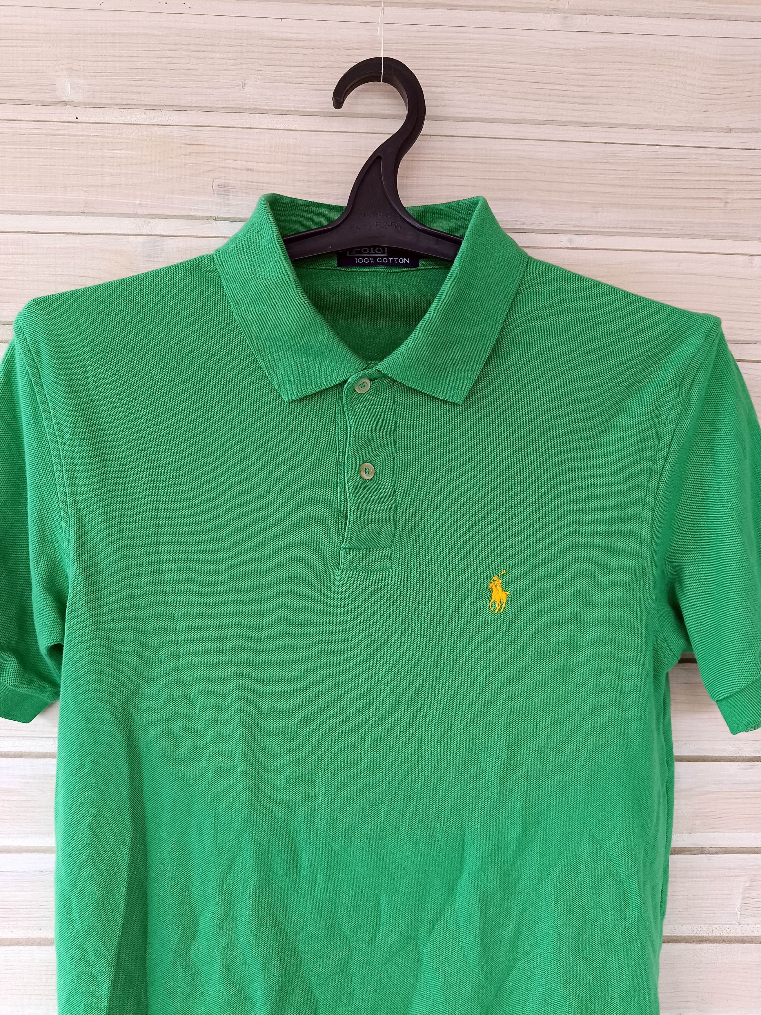 Polo Ralph Lauren Ralph Lauren Polo Shirt Mens Green Logo Short Sleeve Casual Size US L / EU 52-54 / 3 - 2 Thumbnail
