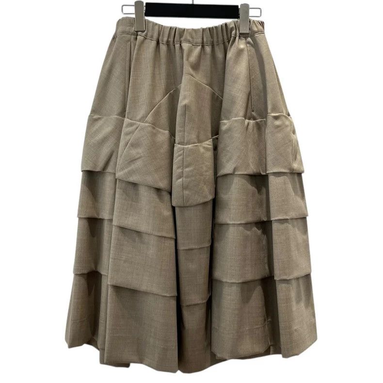 Other Comme Des Garcons Wool puff layered skirt Size 24" / US 00 / IT 34 - 2 Thumbnail