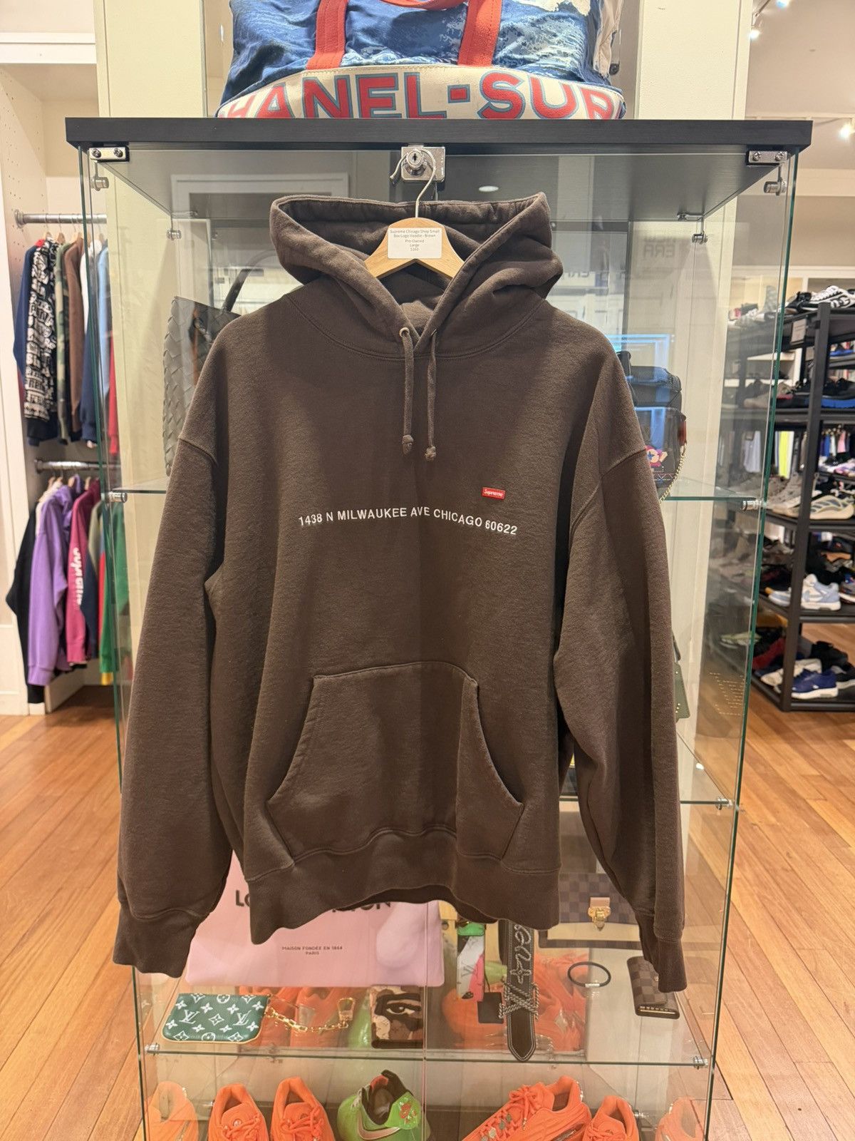 Supreme Supreme Box Logo Hoodie Dark Brown 2021 | Grailed