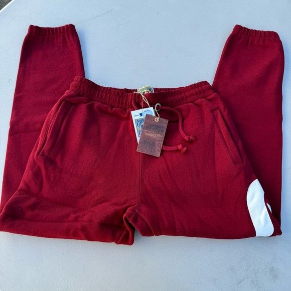 Designer × Mitchell & Ness NWT Mitchell & Ness MLB Philadelphia Phillies Sweatpants Size US 30 / EU 46 - 3 Thumbnail