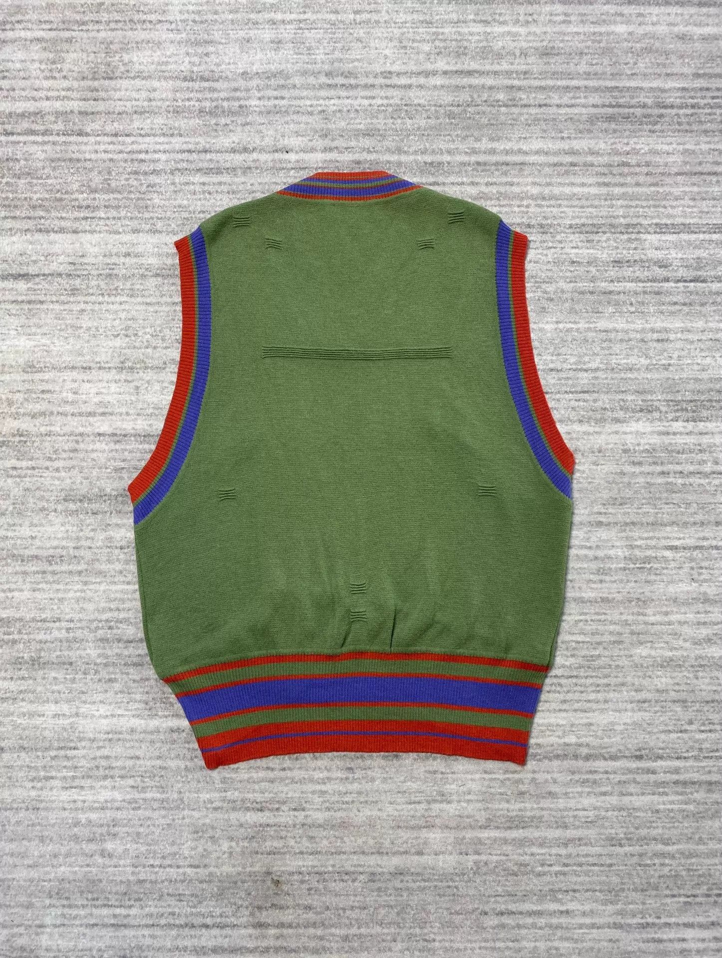 Kiko Kostadinov Kiko Kostadinov Dorset Knit Vest Size 48 9.5/10 Size US M / EU 48-50 / 2 - 4 Thumbnail