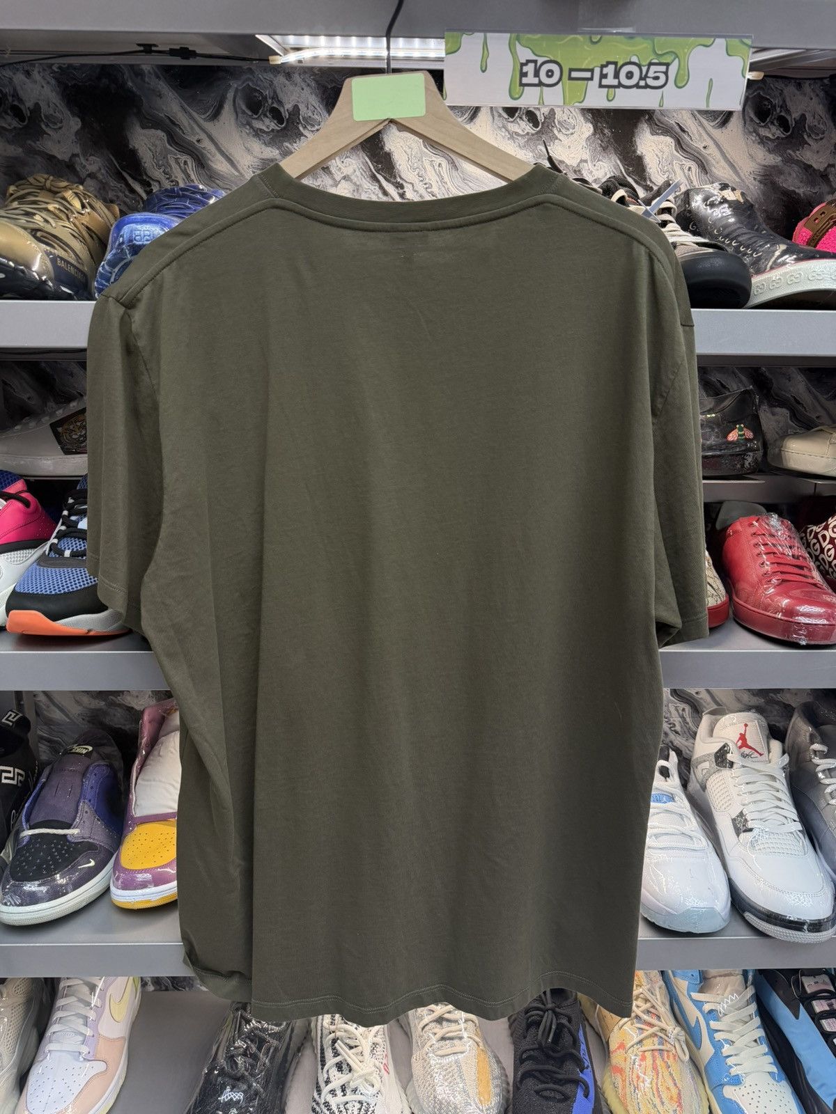 Loewe Loewe Olive Green Tee Size US XL / EU 56 / 4 - 2 Thumbnail