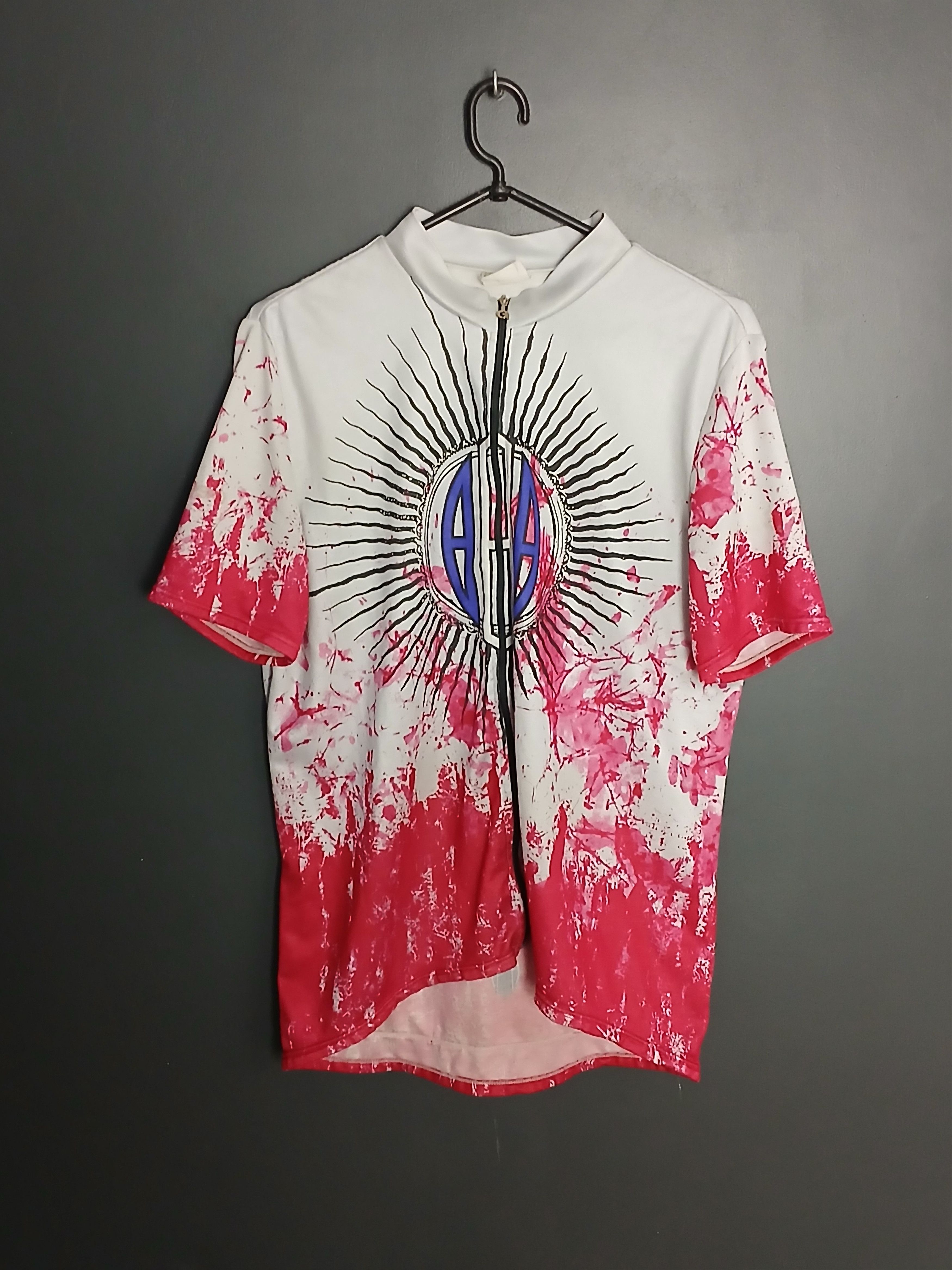 Bicycle × Vintage Vintage Bicycle Cycling Jersey T-Shirt Size US M / EU 48-50 / 2 - 1 Thumbnail