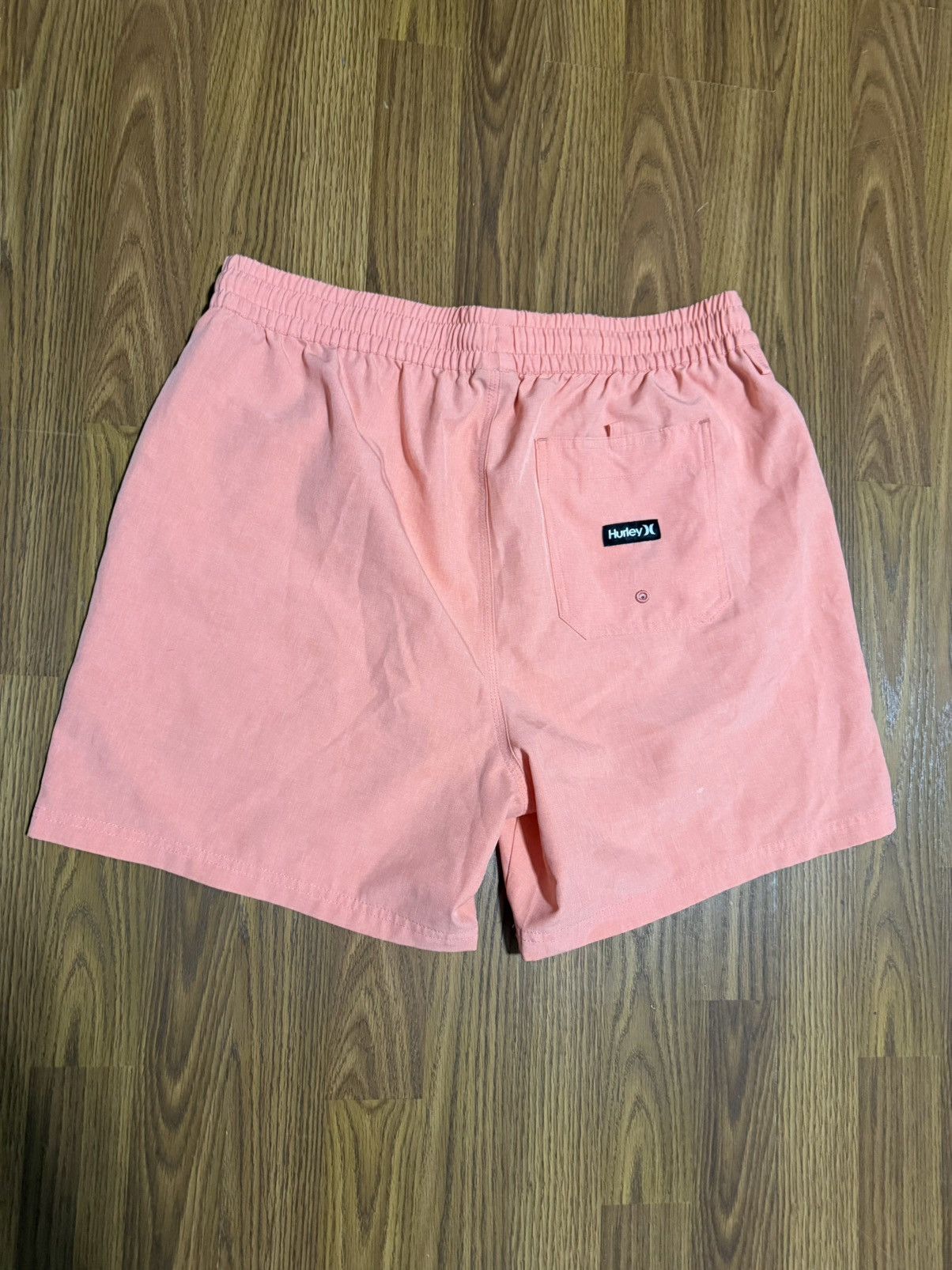 Hurley Hurley Sunlight Volley Flamingo Stretch Swim Trunks Large. Size US 32 / EU 48 - 6 Thumbnail