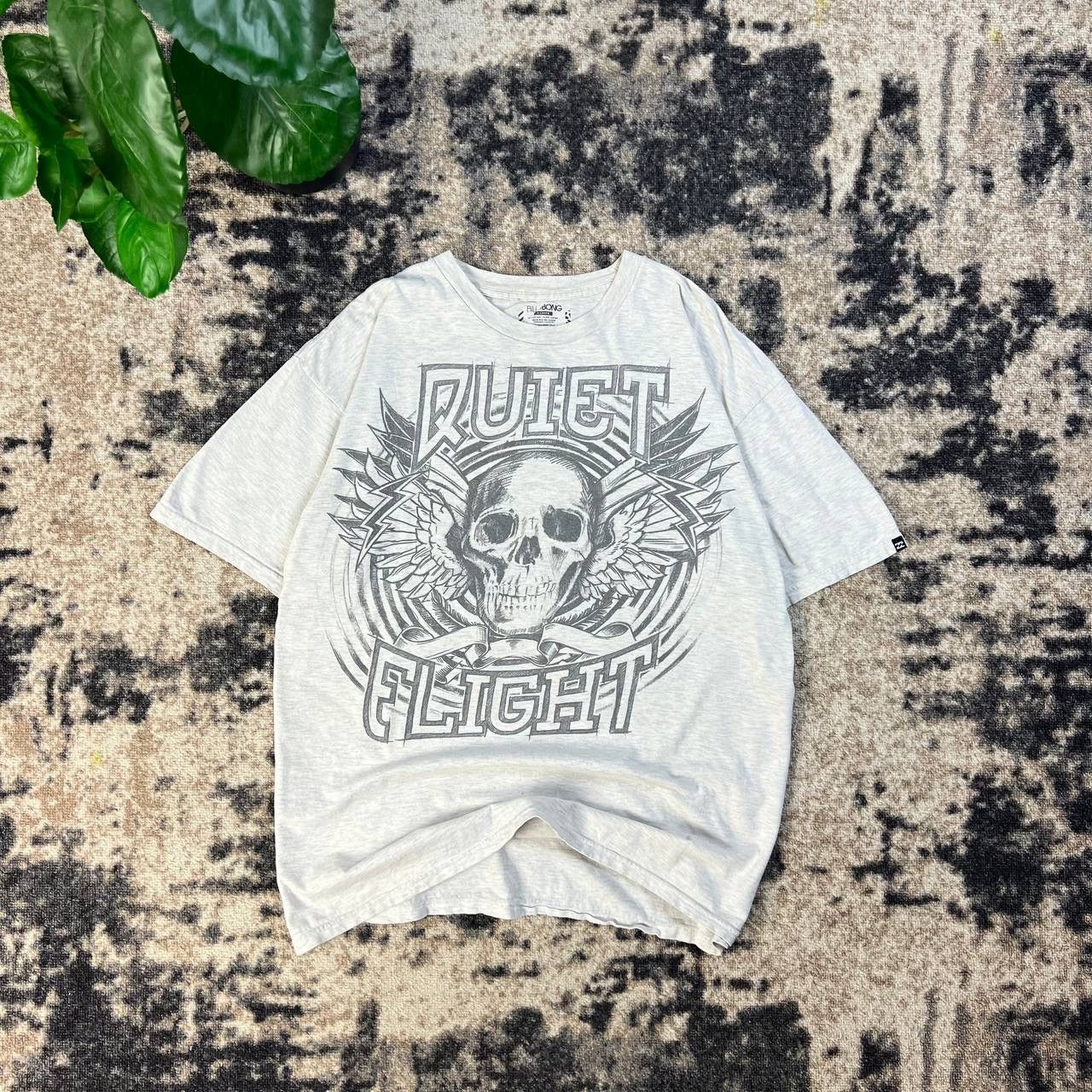 Billabong Billabong Big Logo Affliction Style T-Shirt Surf Y2K 1TS104 Size US XL / EU 56 / 4 - 1 Thumbnail