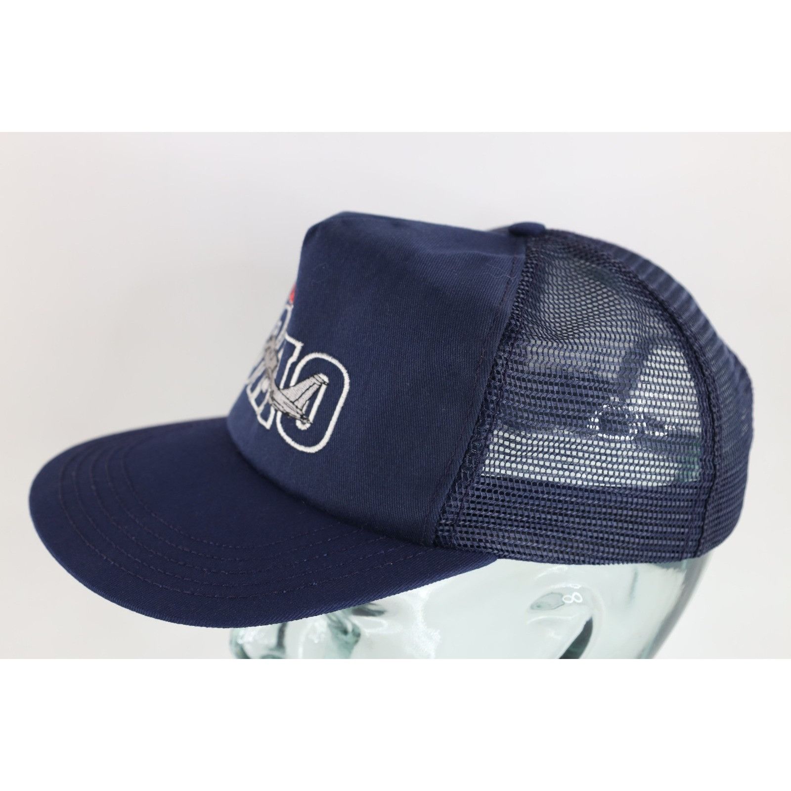 Vintage Vintage 80s 121 ARW Air Refueling Wing Ohio Trucker Hat Cap Size ONE SIZE - 4 Thumbnail