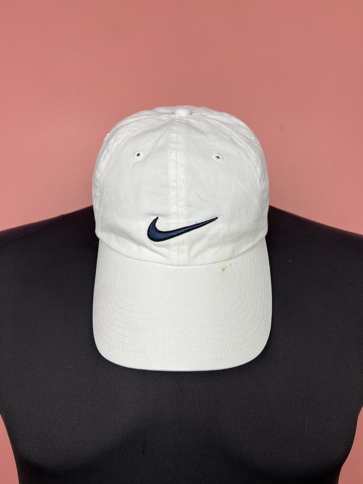 Vintage Nike vintage swoosh cap hat logo hype y2k Size ONE SIZE - 1 Thumbnail