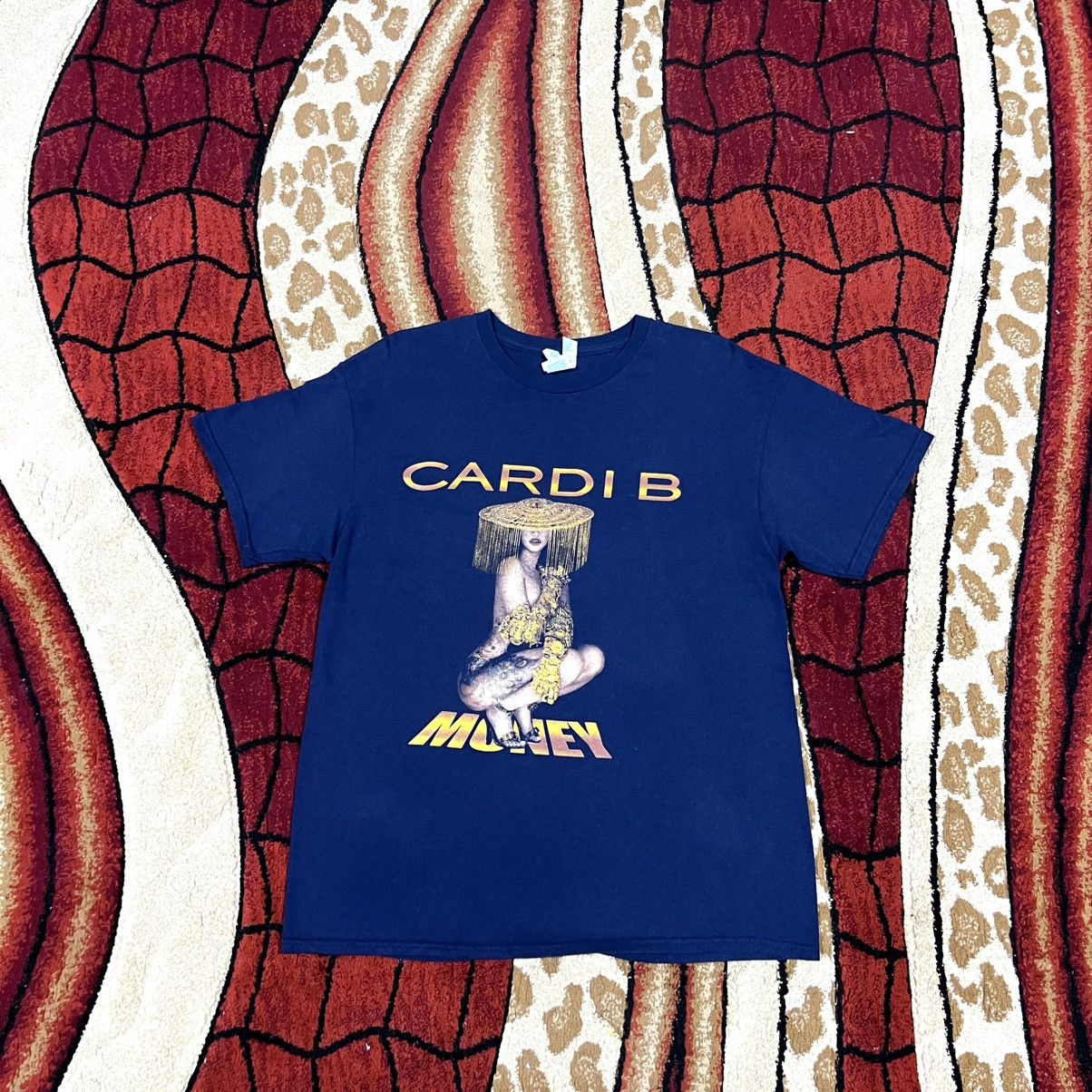 Band Tees Vintage 2019 Cardi B Tour T Shirt Size US L / EU 52-54 / 3 - 3 Thumbnail