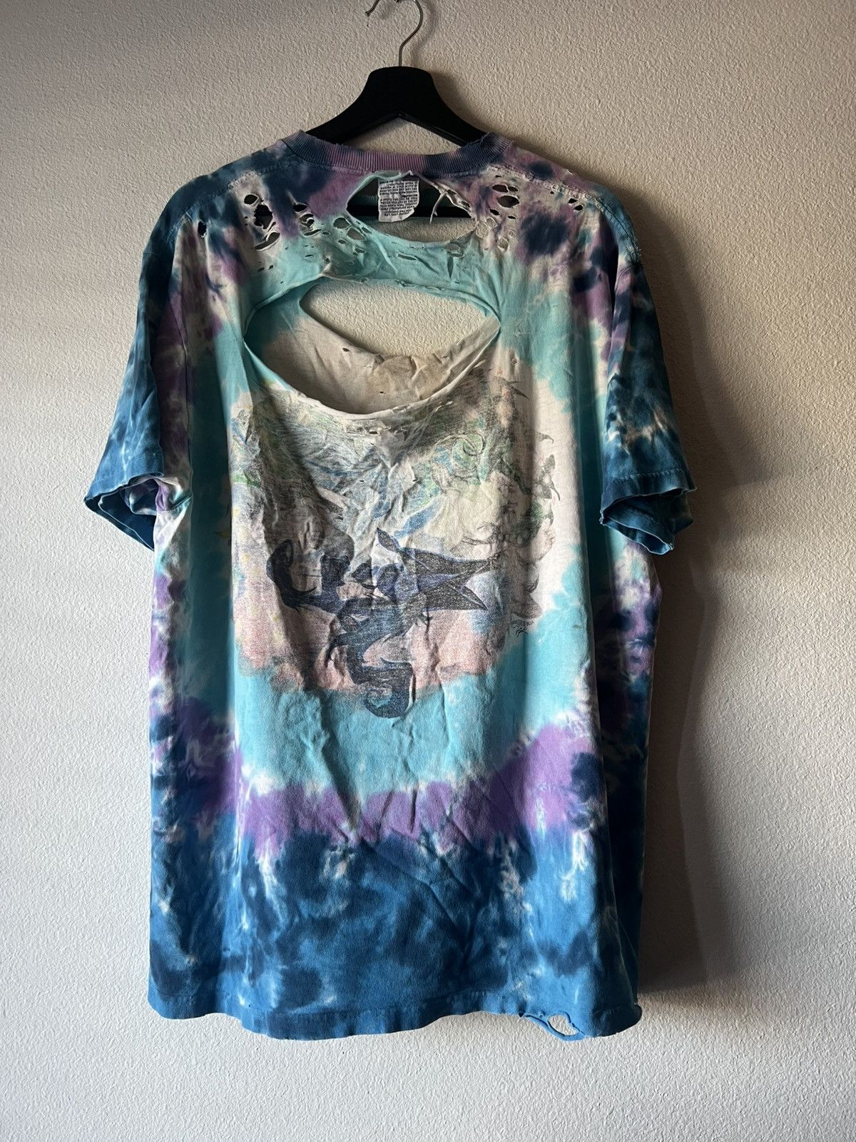 Liquid Blue × Vintage Vintage Thrashed Liquid Blue Fairy T-Shirt Size US L / EU 52-54 / 3 - 2 Thumbnail