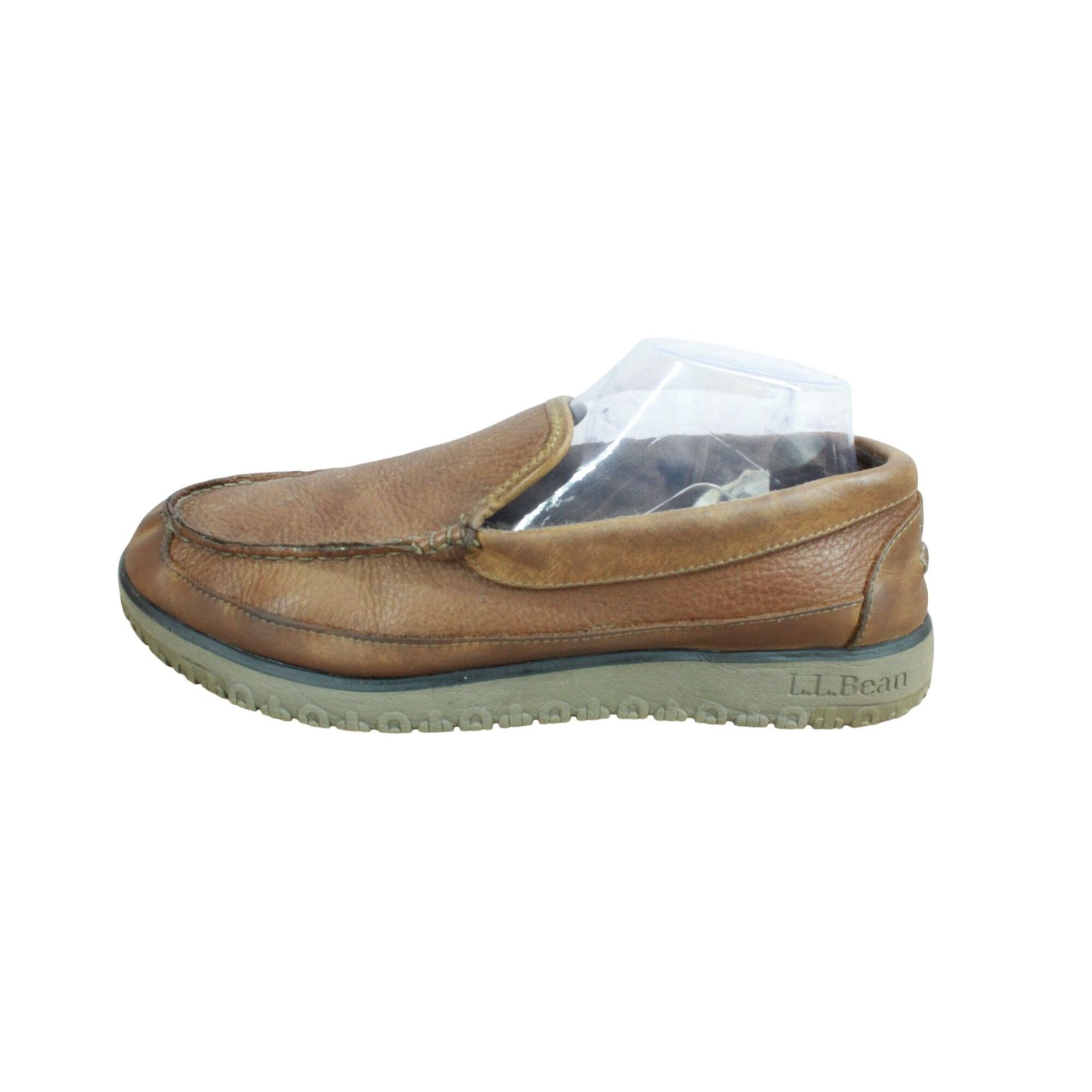 L.L. Bean LL Bean Dark Brown Shearling Lined Slipper Mocs Size 10 M Size US 10 / EU 43 - 1 Thumbnail