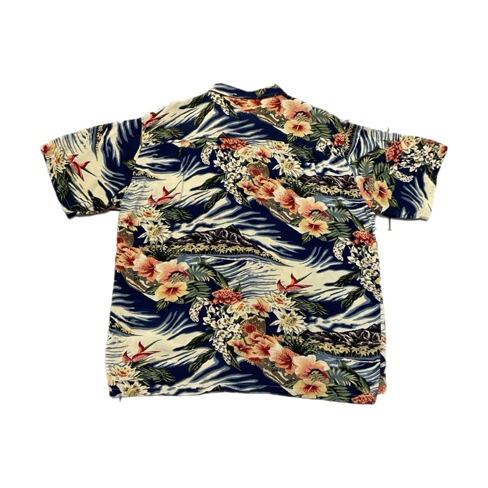 Vintage Vintage 90s Laguna Hawaiian Shirt Size US XL / EU 56 / 4 - 2 Thumbnail