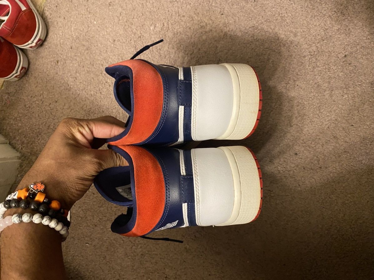 Jordan Brand × Nike Nike Air Jordan 1 Mid SE USA Olympic White Blue Red Size US 10.5 / EU 43-44 - 3 Thumbnail