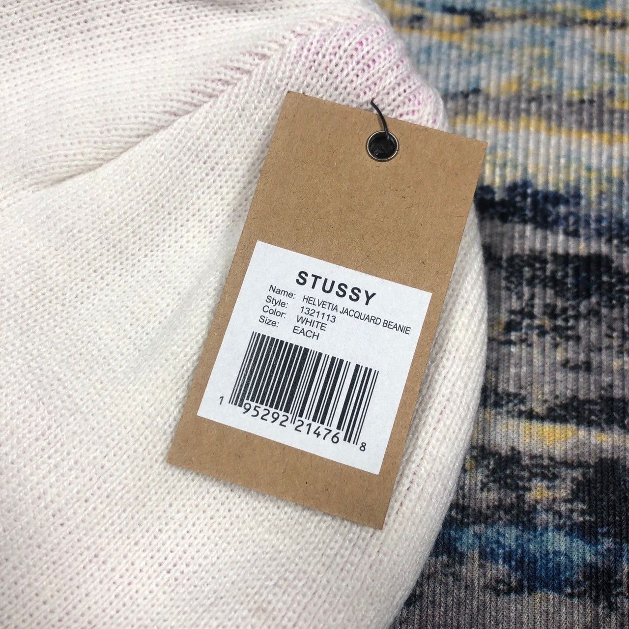 Stussy Stussy Helvetia Jacquard Beanie Size ONE SIZE - 6 Thumbnail