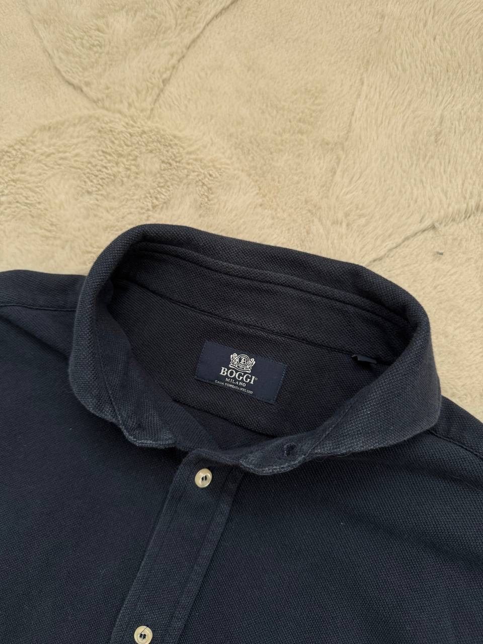 Boggi BOGGI Milano Luxury Sleeve Shirt Y2K Size US M / EU 48-50 / 2 - 2 Thumbnail