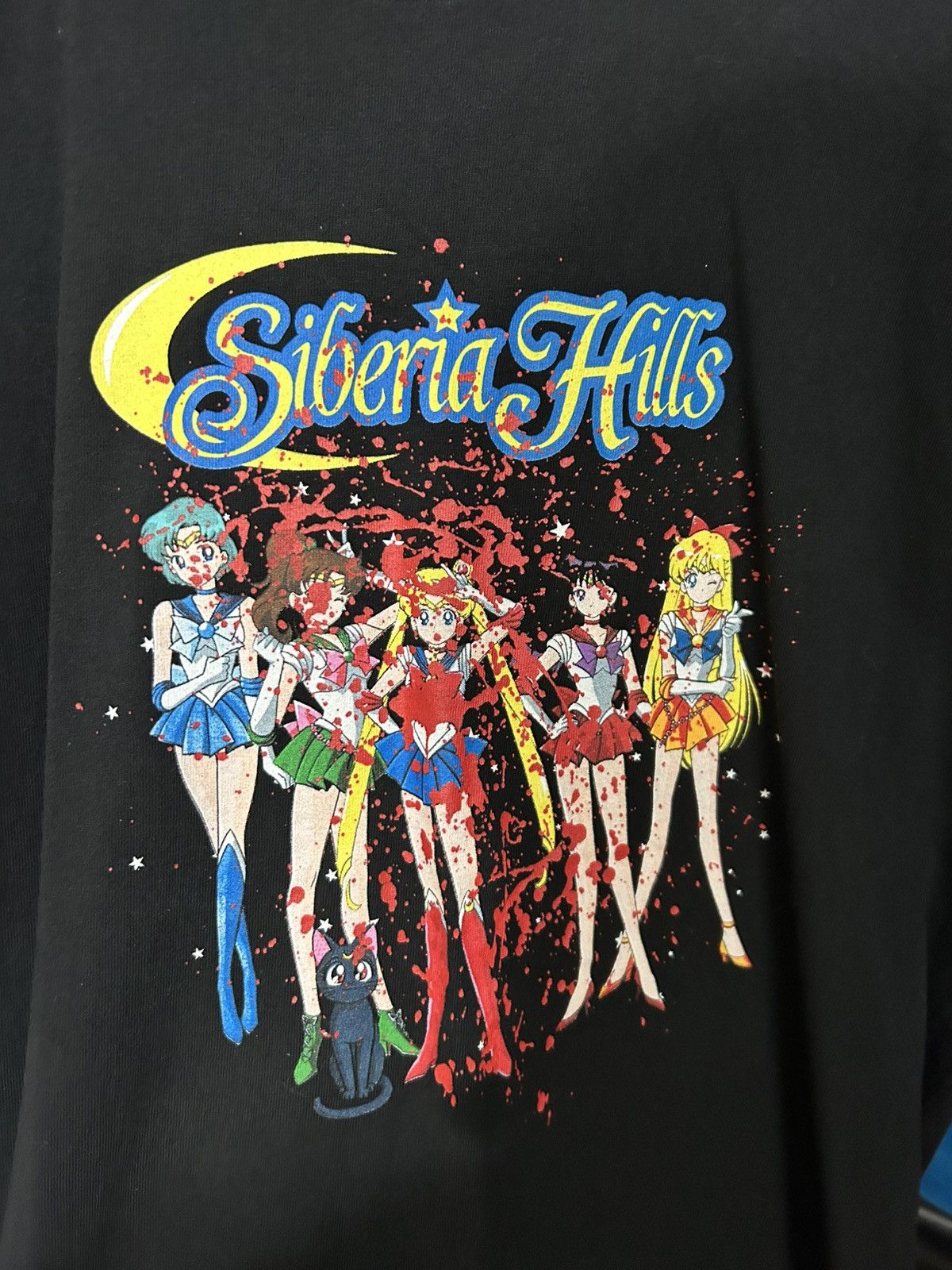 Siberia Hills Siberia hills sailor moon blood splatter shirt Size US L / EU 52-54 / 3 - 2 Thumbnail