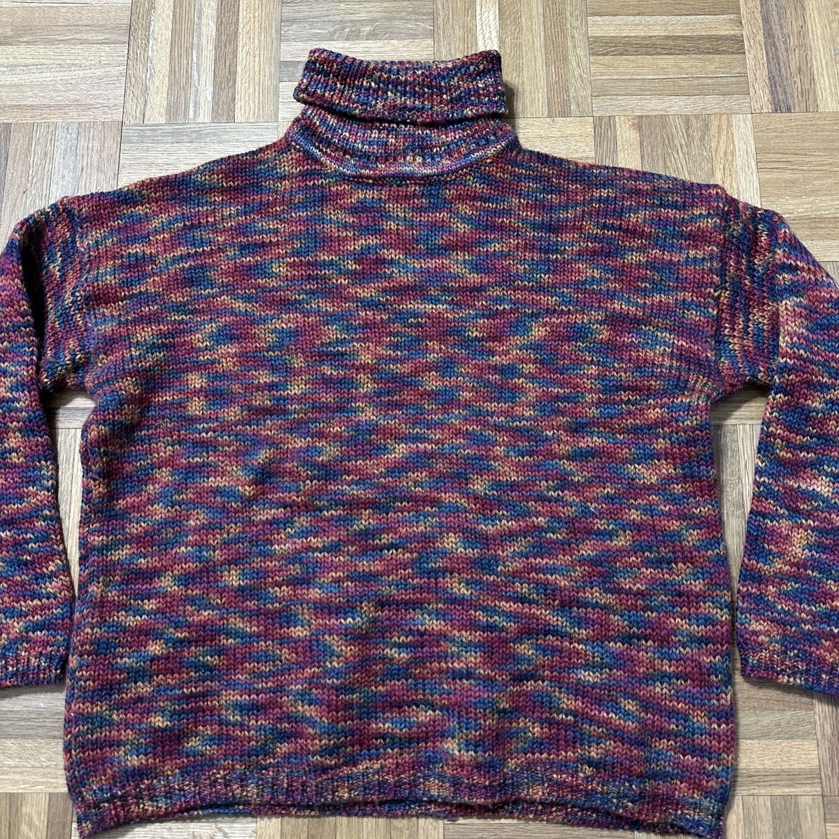 Express Vintage Express Tricot wool turtleneck sweater Size US M / EU 48-50 / 2 - 3 Thumbnail
