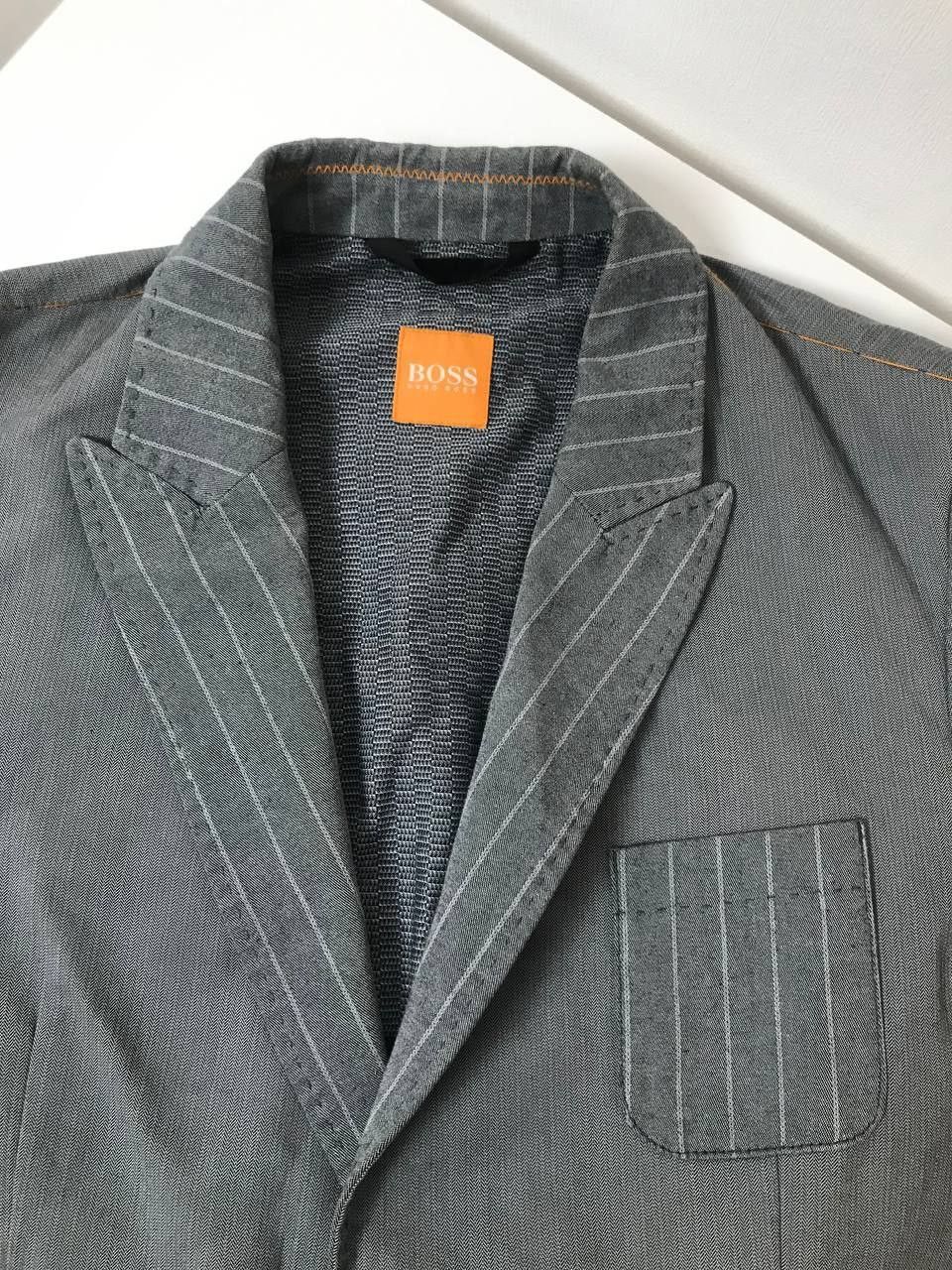 Hugo Boss Vintage Jackets mens Hugo Booss Orange Suit Blazer Tailored Size US L / EU 52-54 / 3 - 8 Thumbnail
