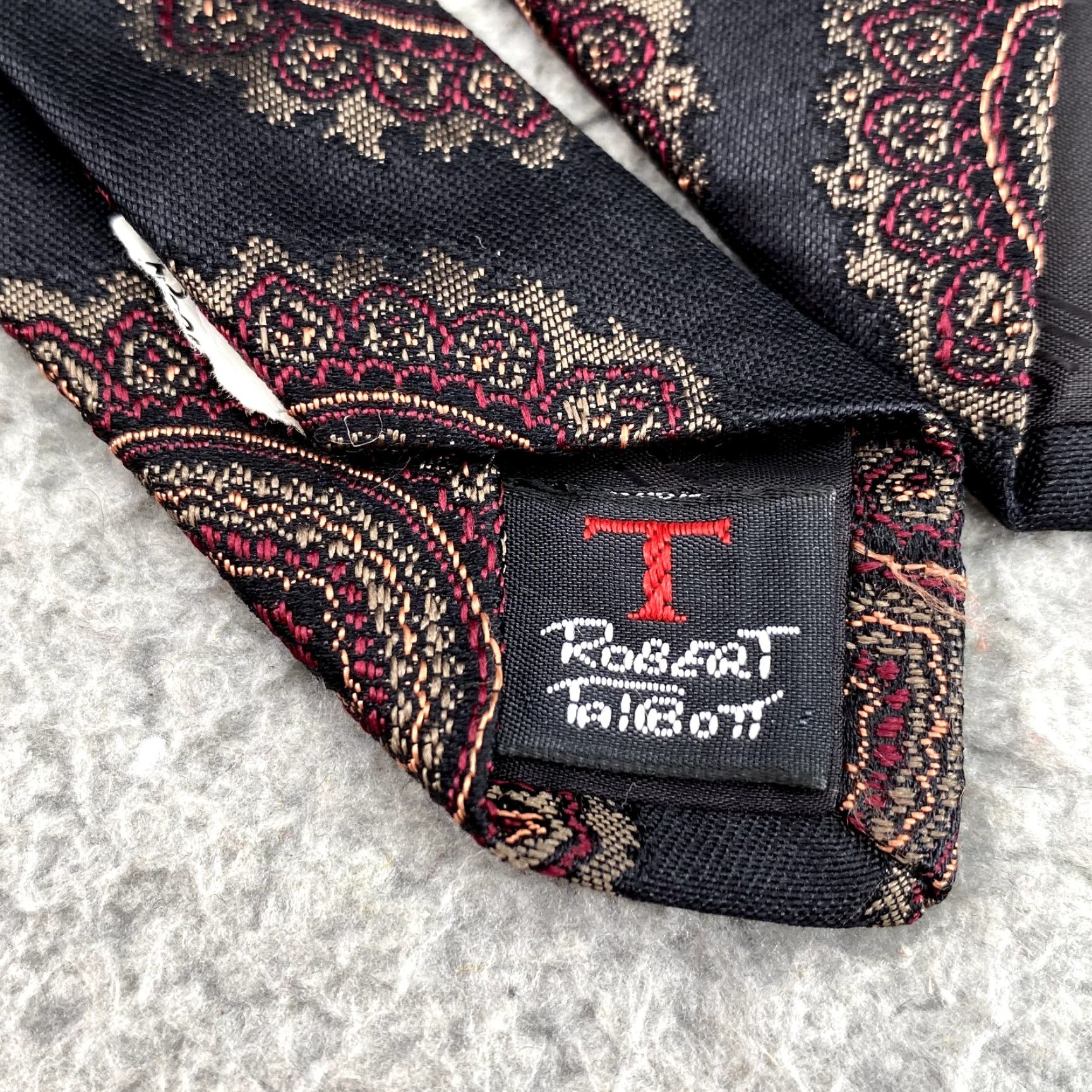 Robert Talbott Robert Talbott Nordstrom Men's Silk Necktie Paisley Hand Sewn Corpcore Business Size ONE SIZE - 4 Thumbnail