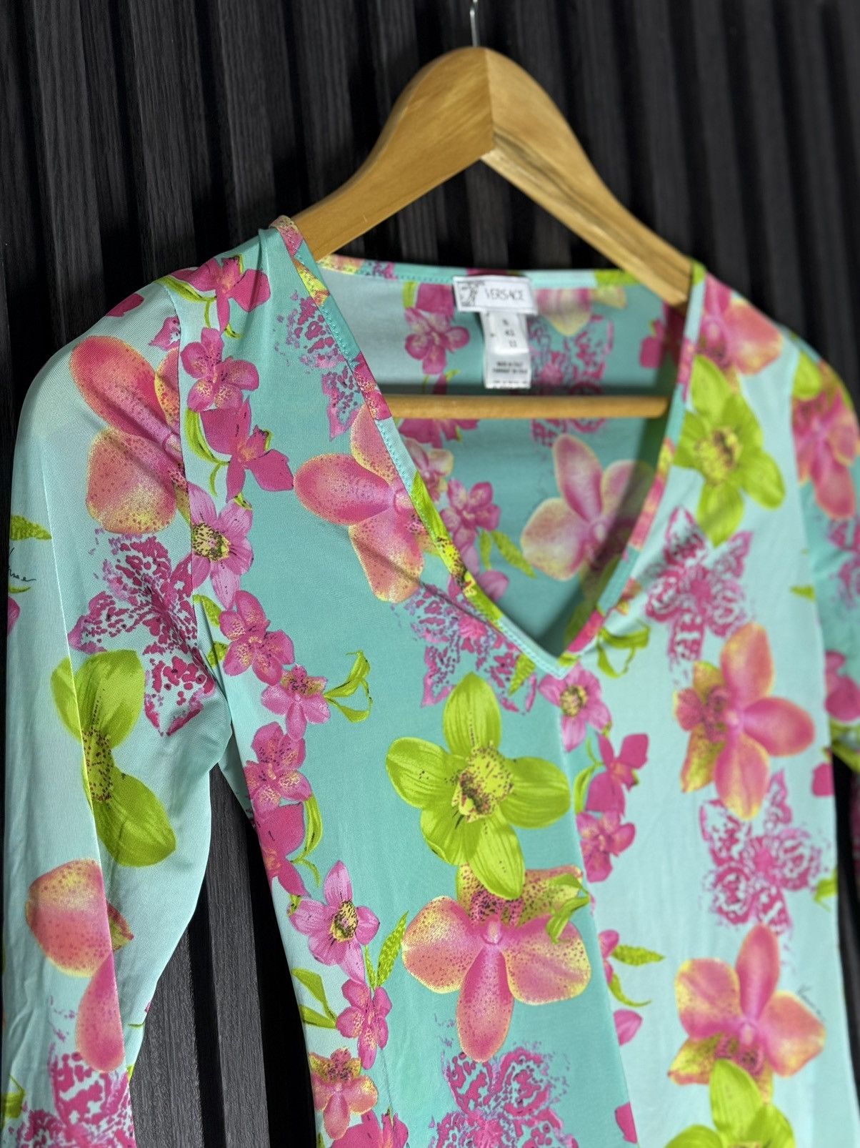 Versace Versace floral womens tops Size S / US 4 / IT 40 - 2 Thumbnail