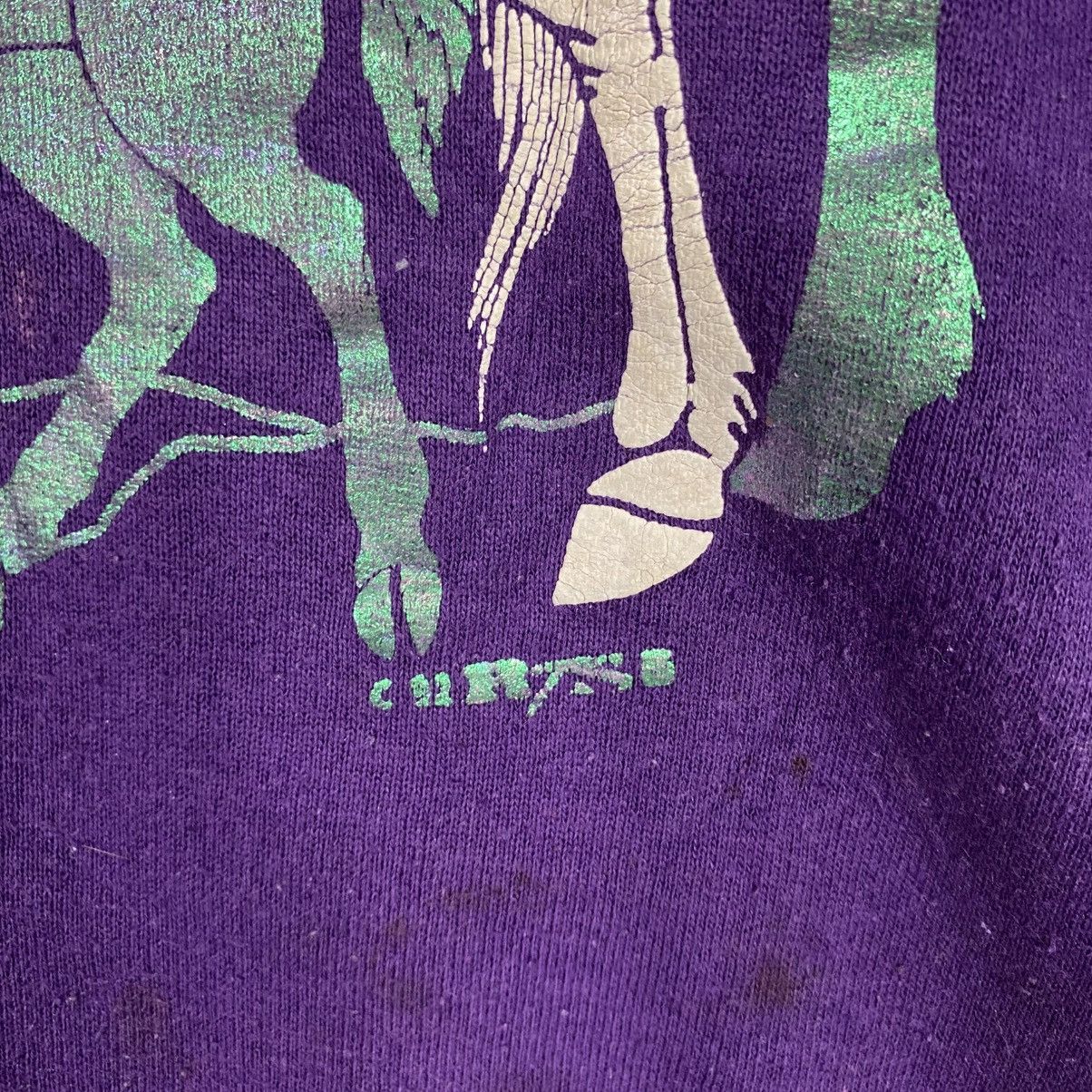 Vintage Vintage Sweatshirt Curyss Made in Usa Big Logo Horse Size US XL / EU 56 / 4 - 14 Thumbnail