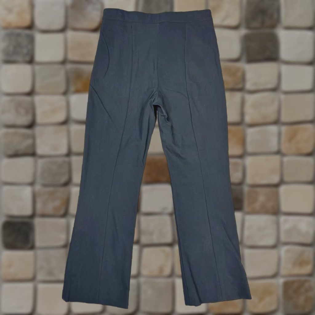M.M.LaFleur MM Lafleur New York Oshima Pants Womens 8 Black Slim Fit Stretch Side Zip Pants Size 30" / US 8 / IT 44 - 1 Thumbnail