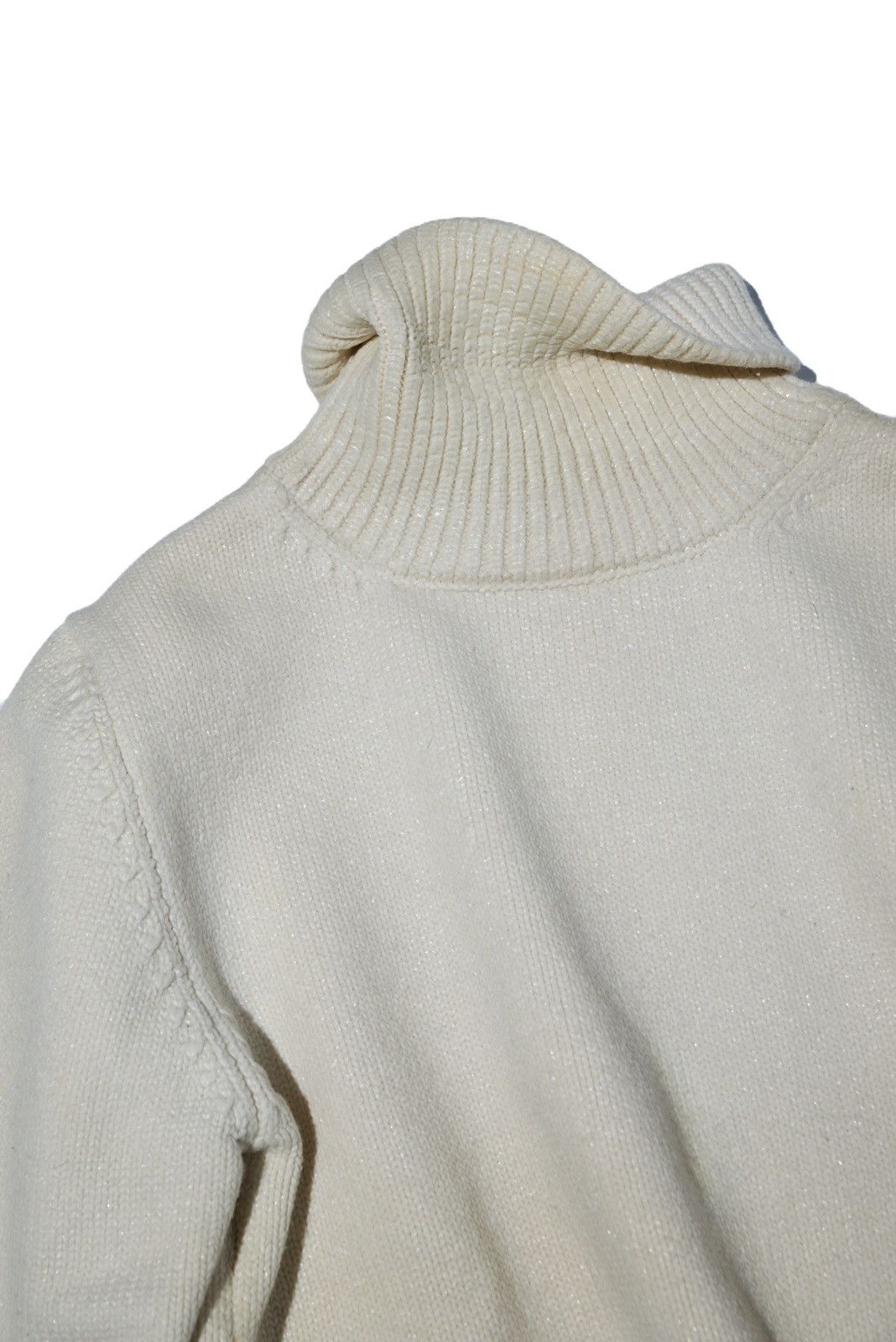 Dior × Hedi Slimane Dior Homme FW03 “Luster” Waxed Turtleneck Sweater Size US M / EU 48-50 / 2 - 4 Thumbnail