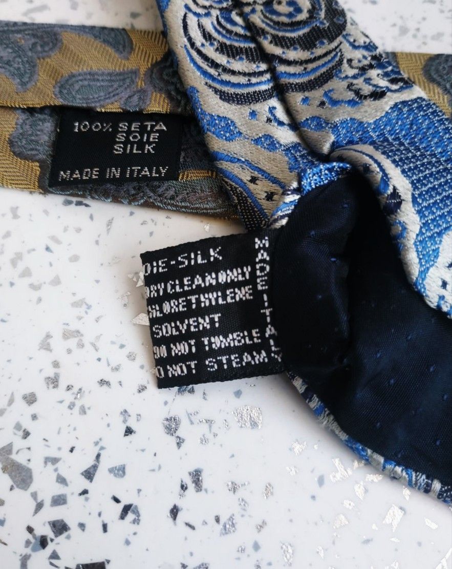 Versace Vintage Gianni Versace Silk Jacquard Ties Size ONE SIZE - 13 Thumbnail
