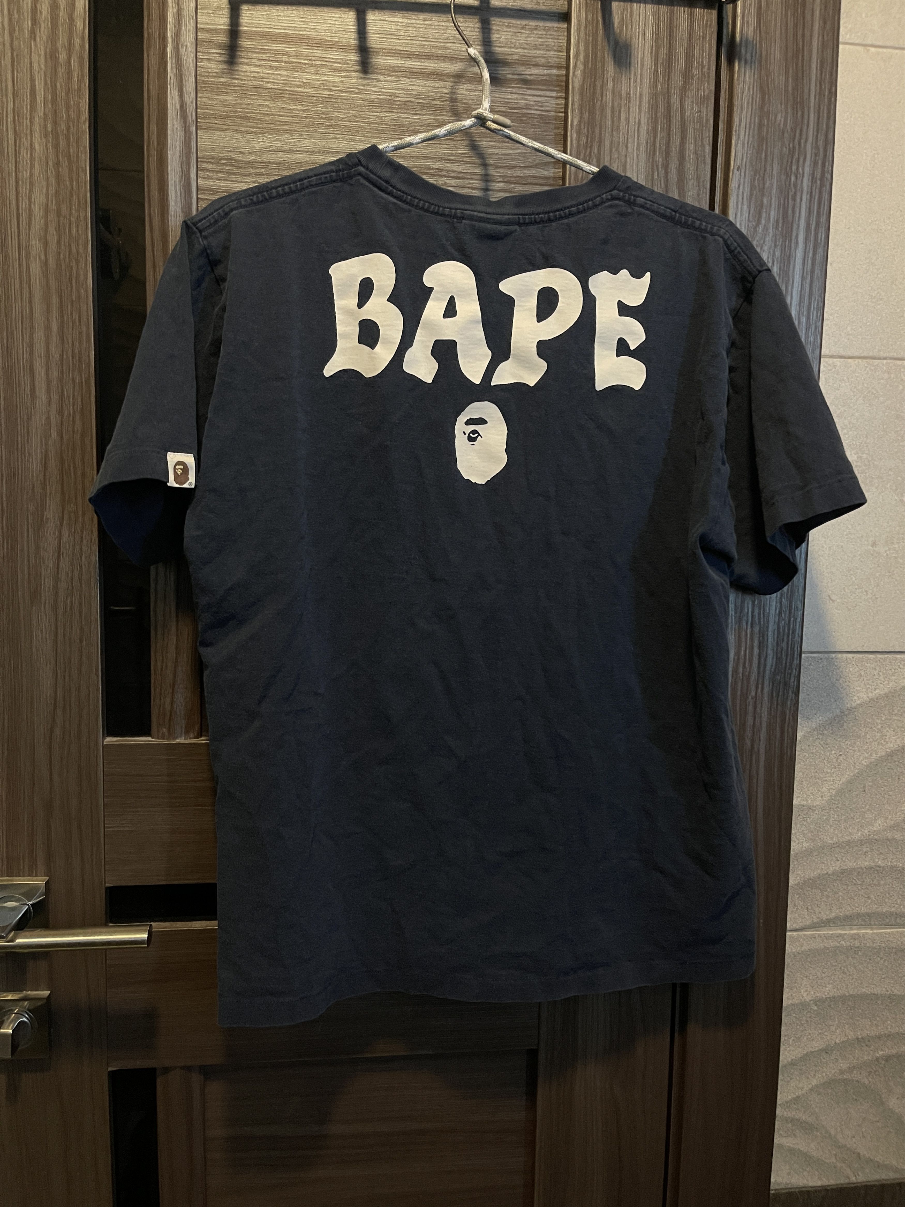 Bape Bape Head Oversized Logo Short Sleeve Tee Size US M / EU 48-50 / 2 - 2 Thumbnail