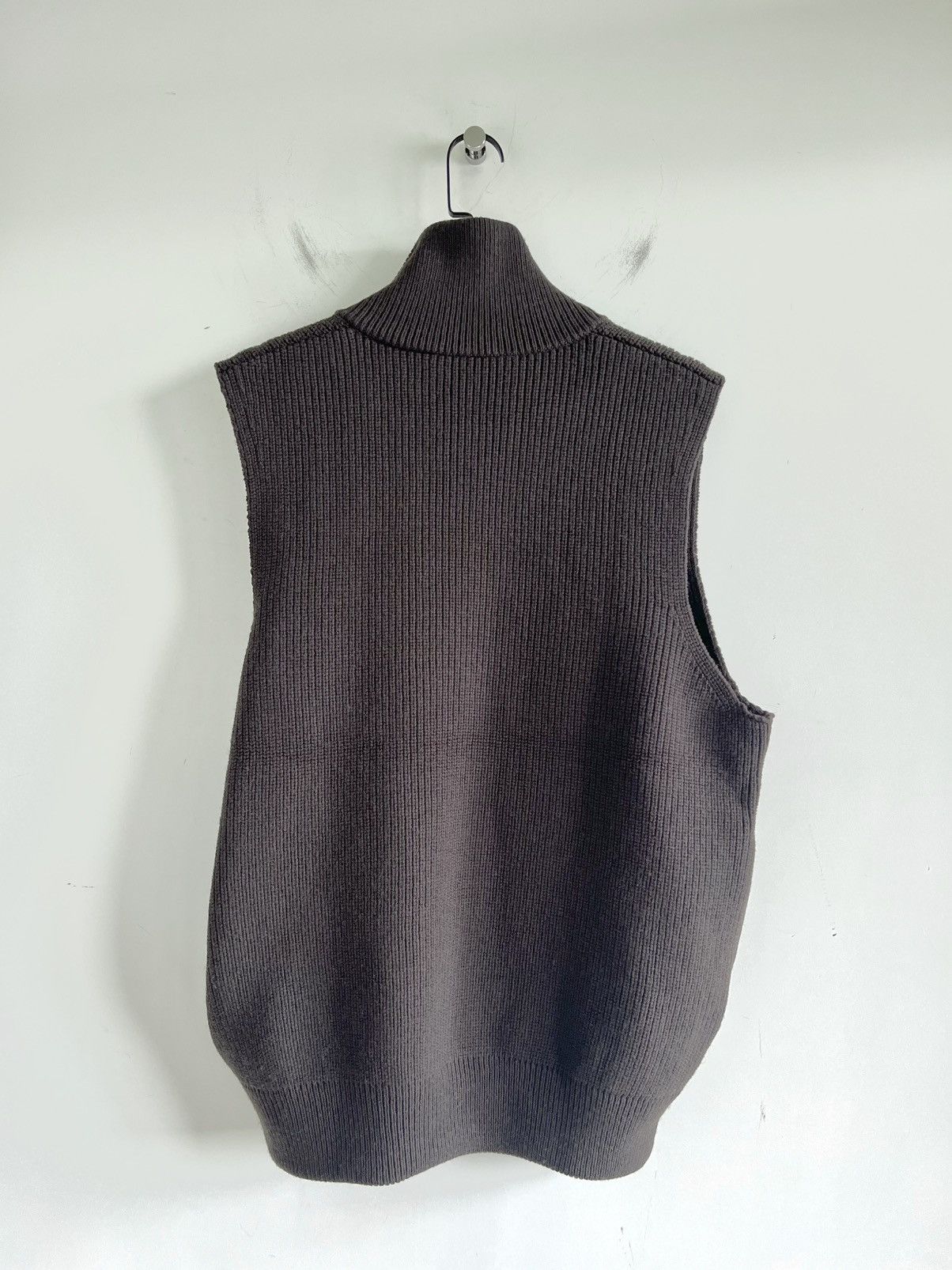 Stein stein - OVERSIZED DRIVERS KNIT ZIP VEST Size US M / EU 48-50 / 2 - 4 Thumbnail