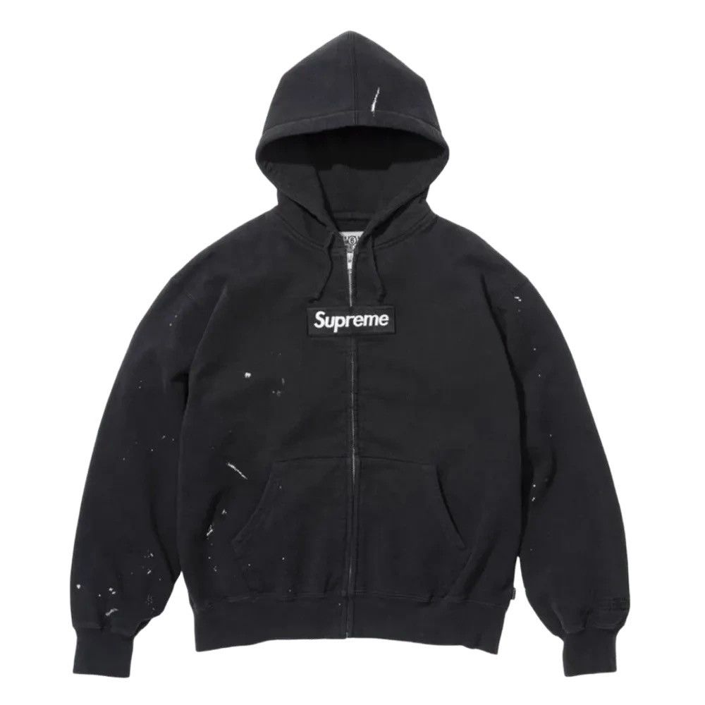 Supreme Supreme small box logo half zip pullover size M black